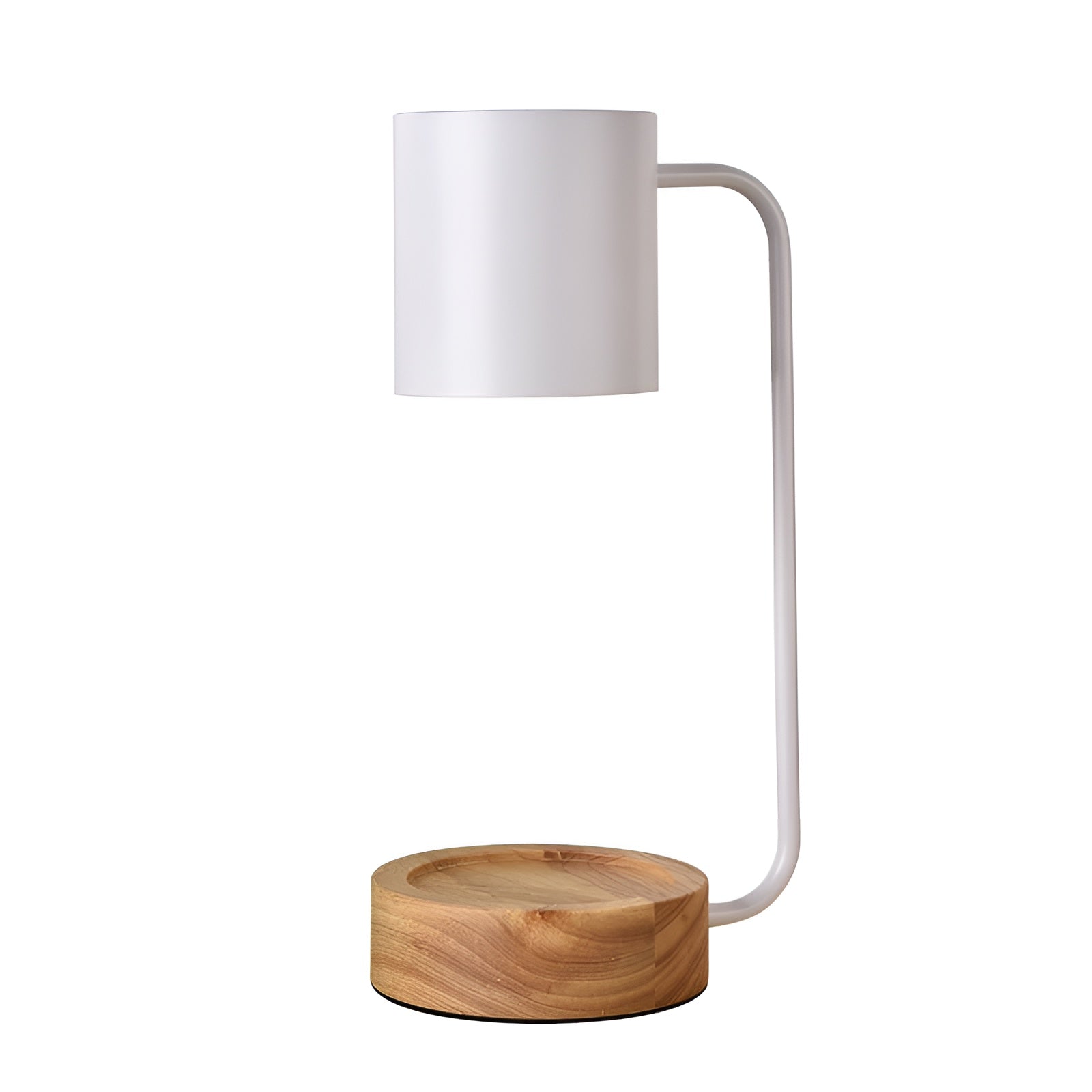 MeloGlow – Japanese Minimalist Wood Dimming Table Lamp LED Light