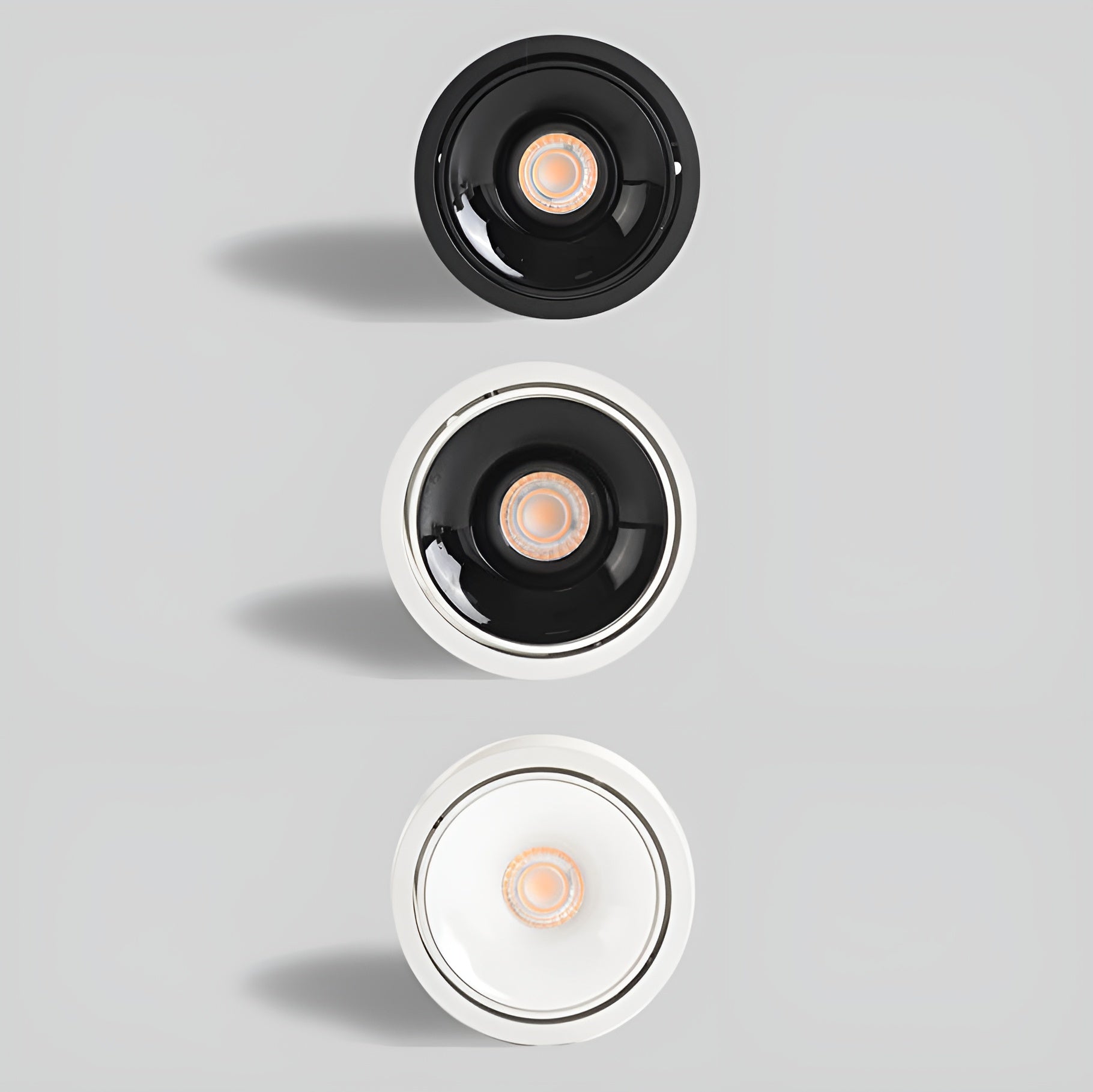 LumoCircle – Modern Minimalist Adjustable LED Round Spotlight