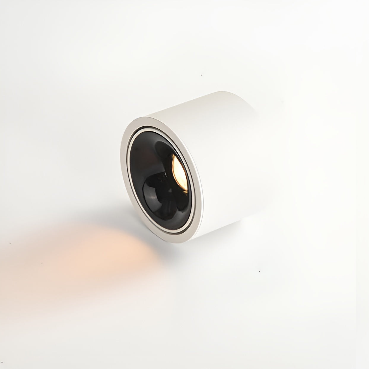 LumoCircle – Modern Minimalist Adjustable LED Round Spotlight
