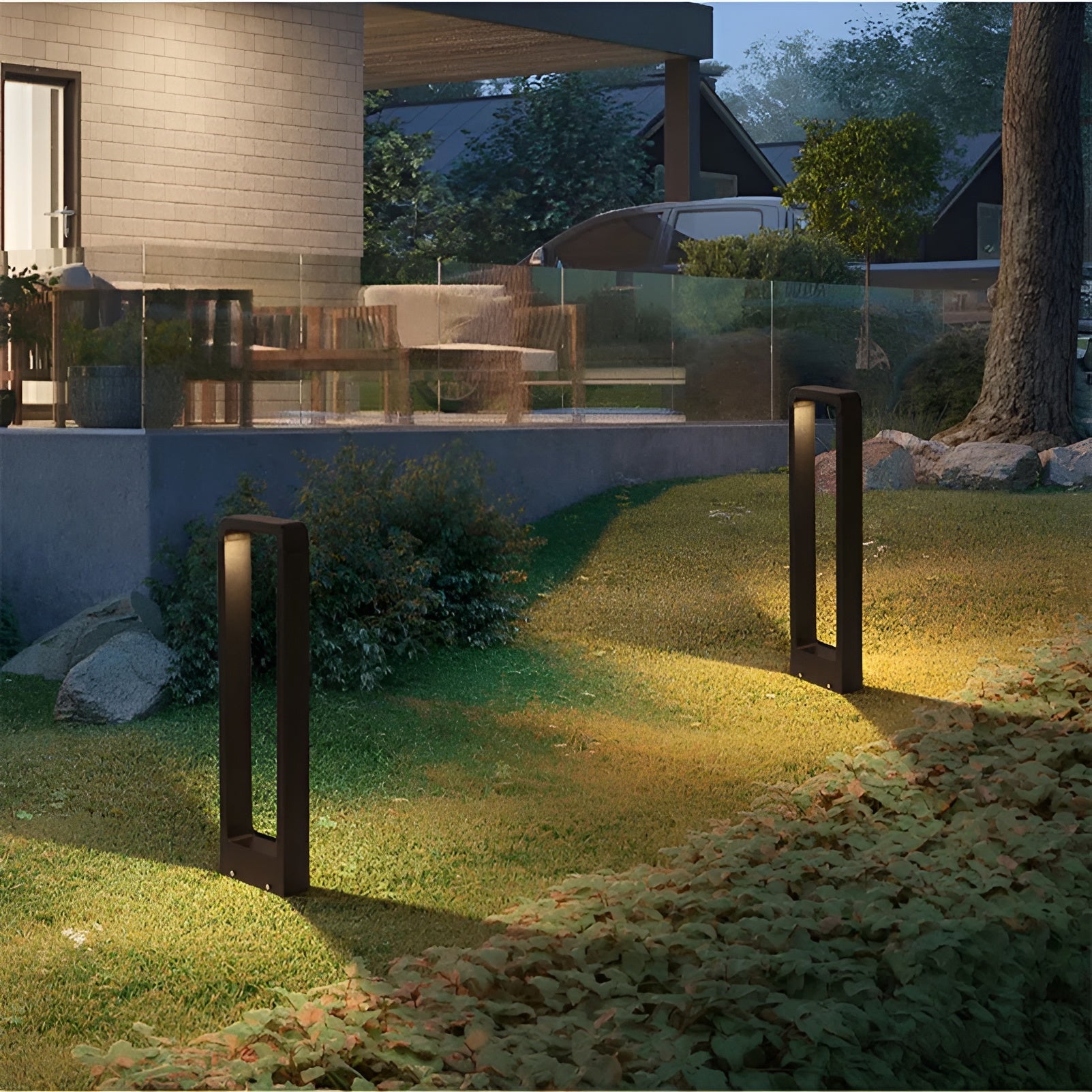 TerraShine – Modern Ground Garden Light for Pathway and Outdoor Lighting