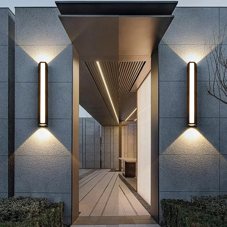 GlowSecure – LED wall light for safe, stylish outdoor lighting