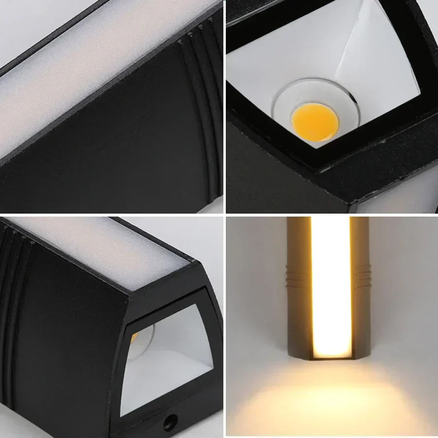 GlowSecure – LED wall light for safe, stylish outdoor lighting