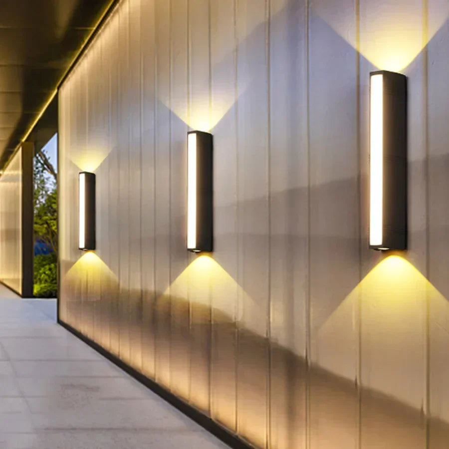 GlowSecure – LED wall light for safe, stylish outdoor lighting
