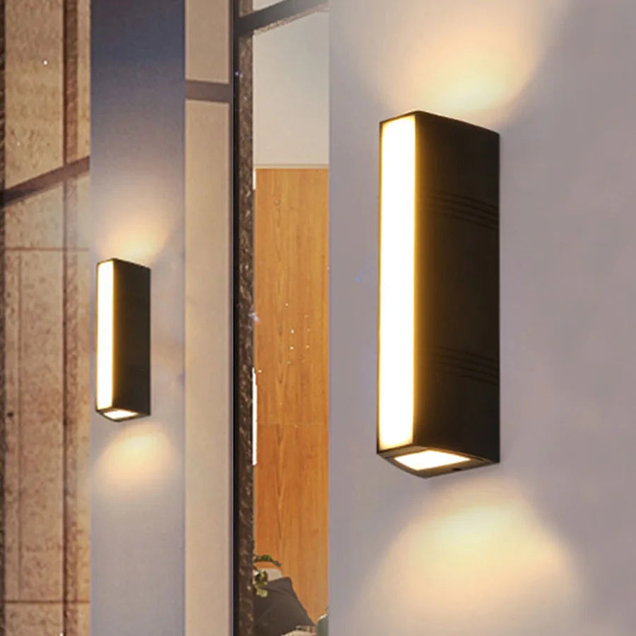 GlowSecure – LED wall light for safe, stylish outdoor lighting