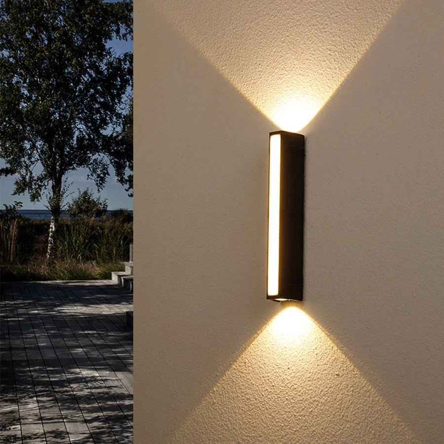 GlowSecure – LED wall light for safe, stylish outdoor lighting