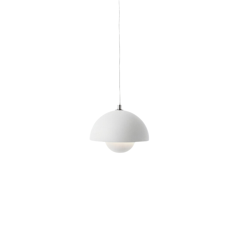 Prismalux - Half-round pendant lamp with warm LED light