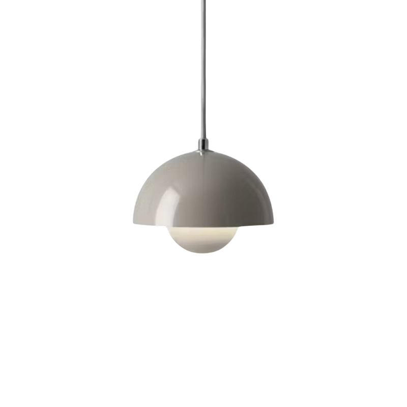 Prismalux - Half-round pendant lamp with warm LED light