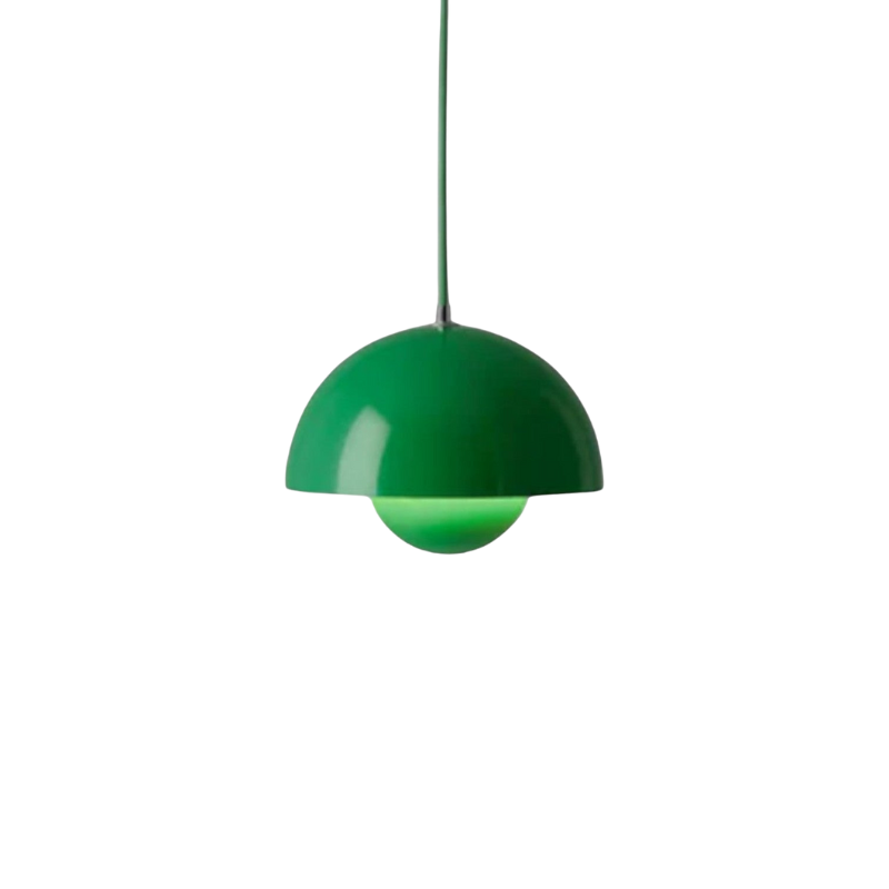 Prismalux - Half-round pendant lamp with warm LED light