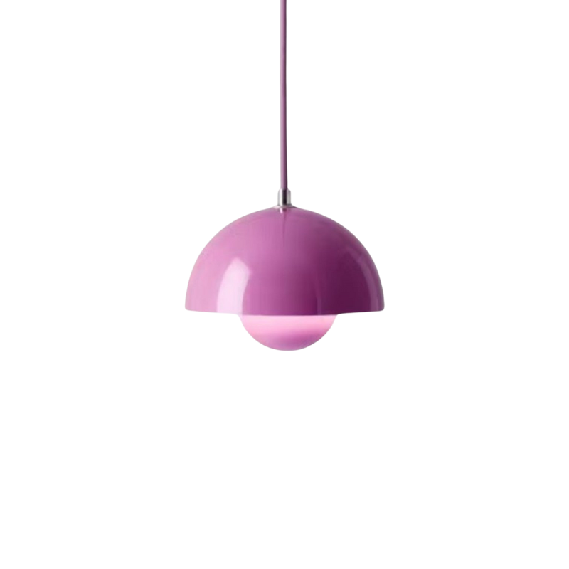 Prismalux - Half-round pendant lamp with warm LED light