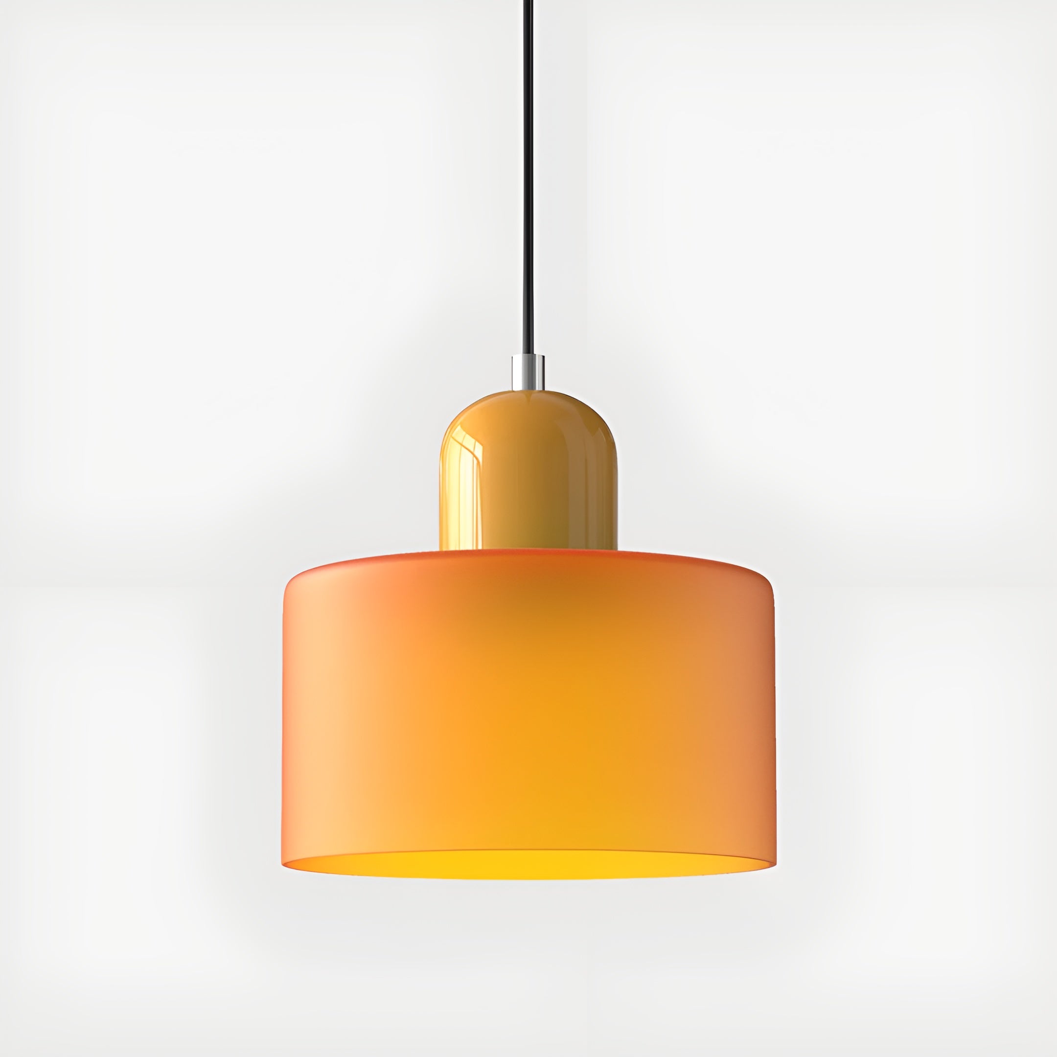 Veluma – Retro Pendant Lamp Colorful Glass Light Fixture for Indoor Use