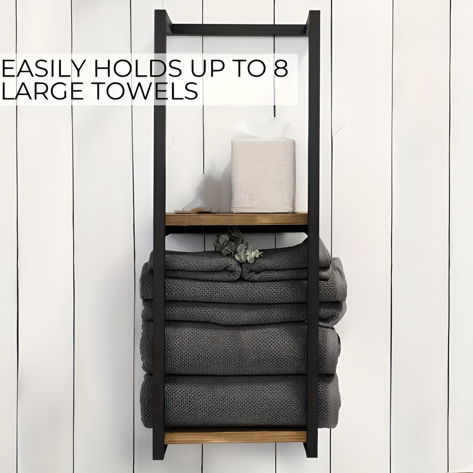 TidySpace – Space-Saving Towel Rack for a Stylish and Organized Bathroom