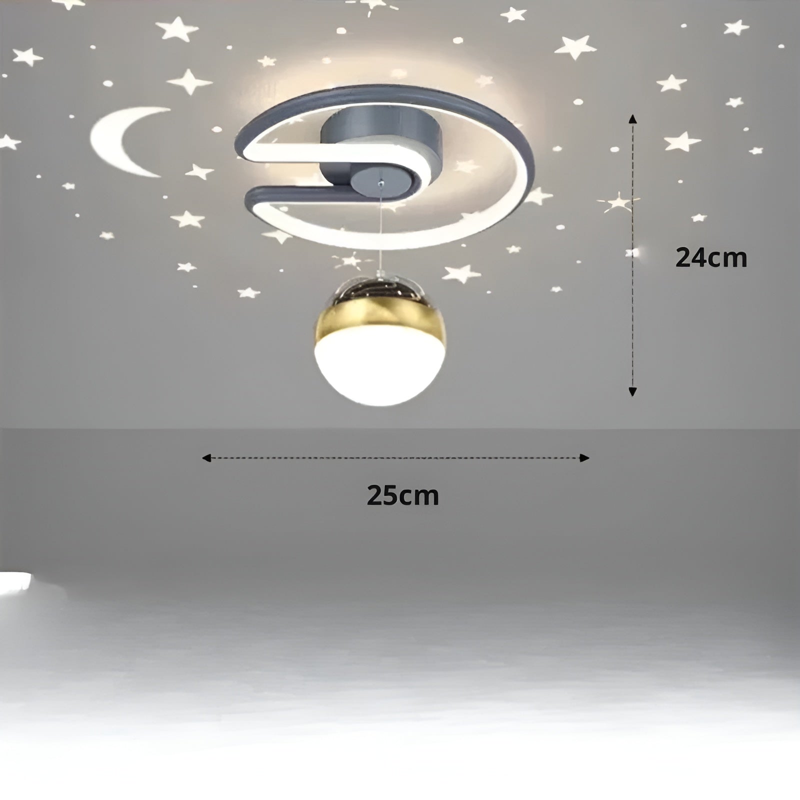 StellaGlow – LED Starry Sky Ceiling Light for Kids and Living Rooms