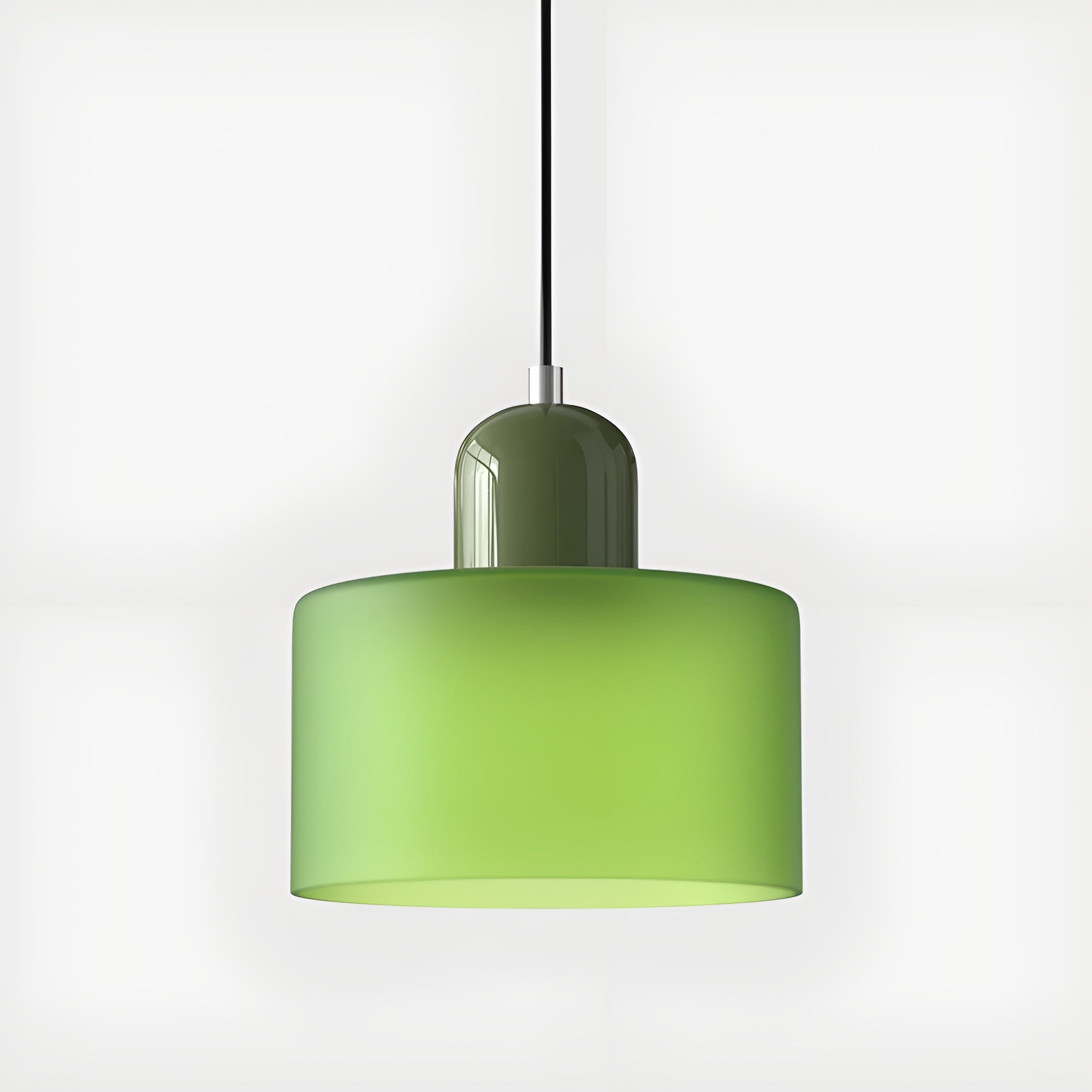 Veluma – Retro Pendant Lamp Colorful Glass Light Fixture for Indoor Use
