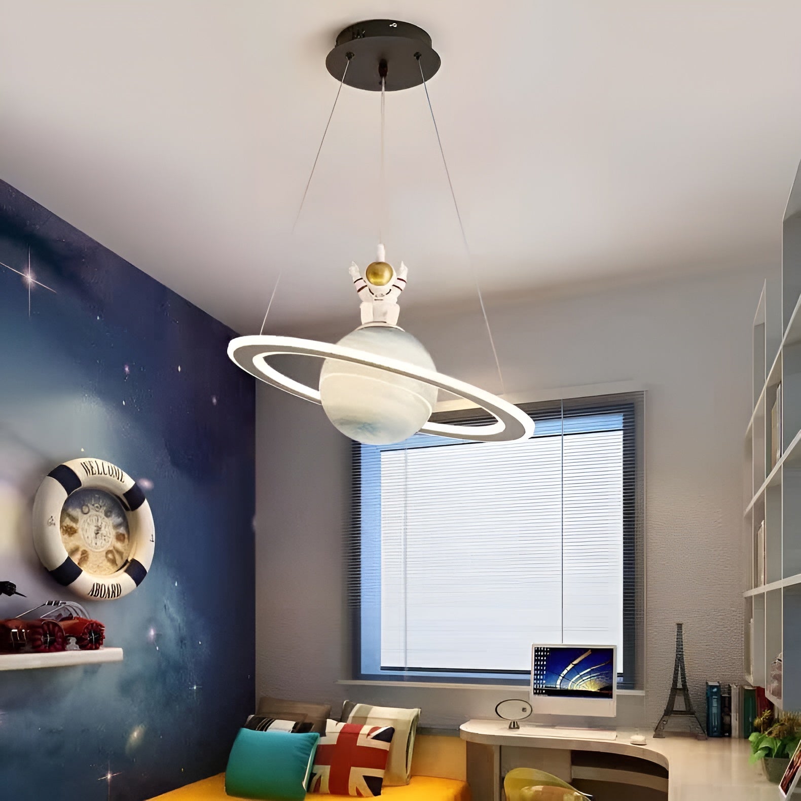 CosmoDream – Planet Pendant Light for Cozy Children's Room Lighting