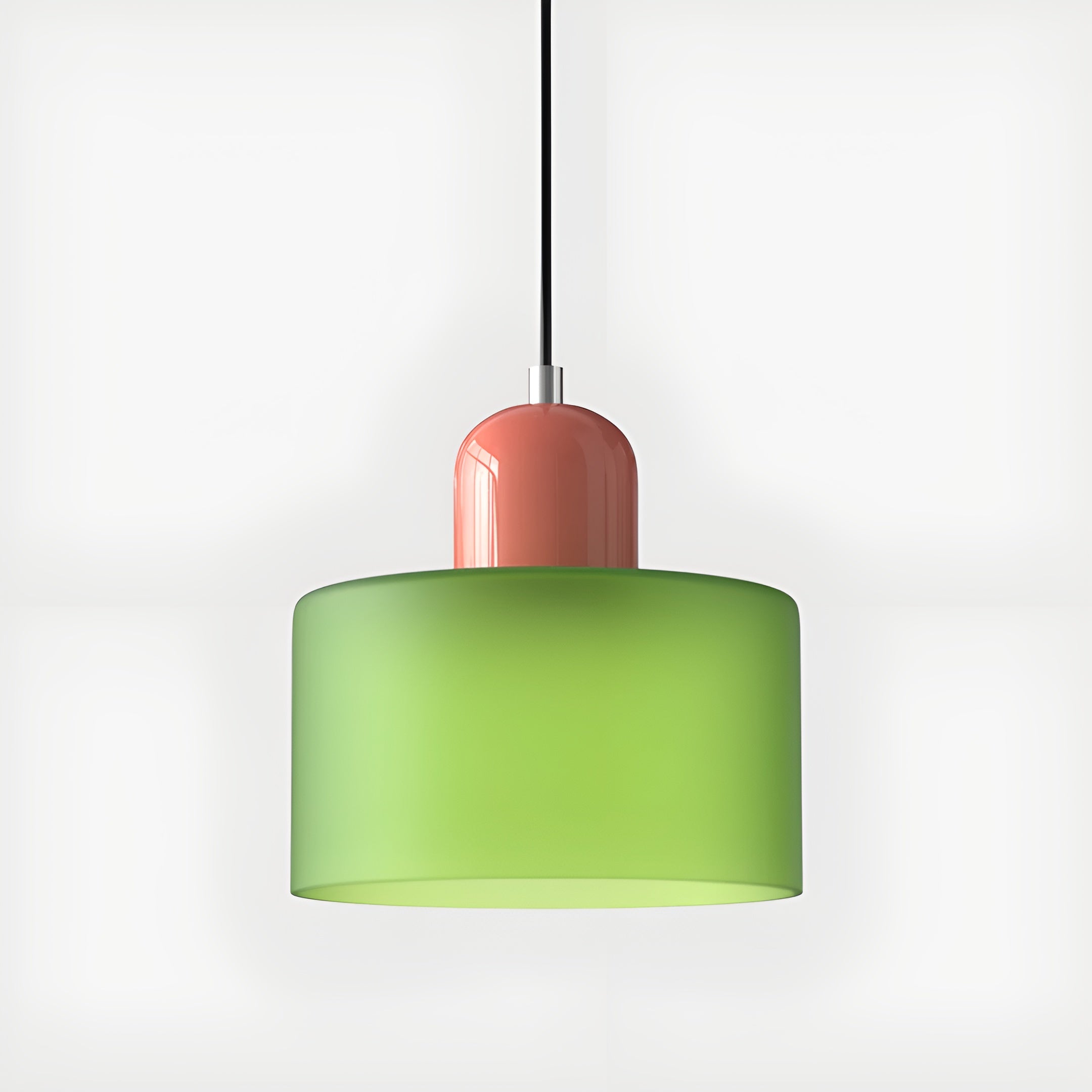 Veluma – Retro Pendant Lamp Colorful Glass Light Fixture for Indoor Use