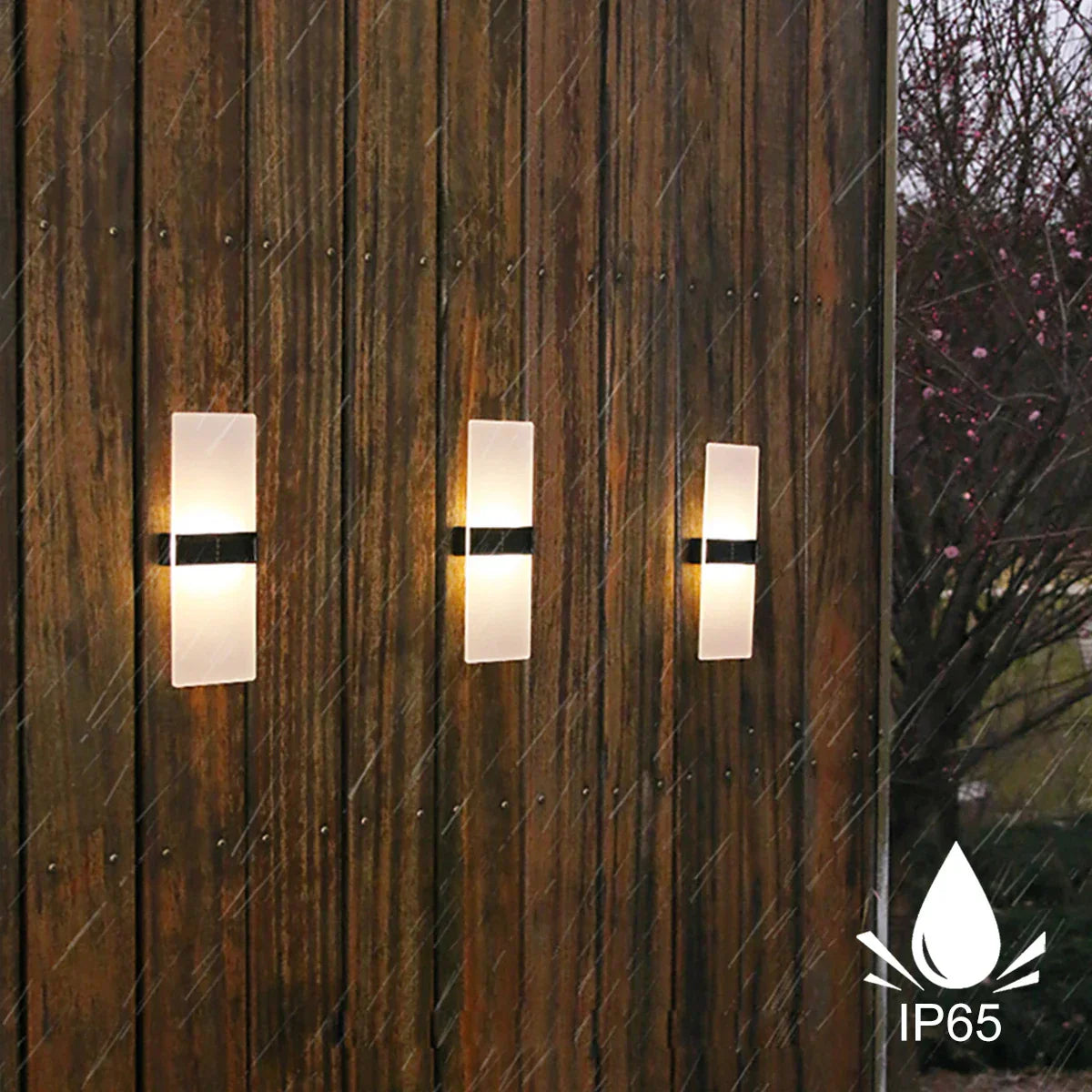 GlowNest – Solar-powered wall lamp with dual light modes (3000K & 6000K)