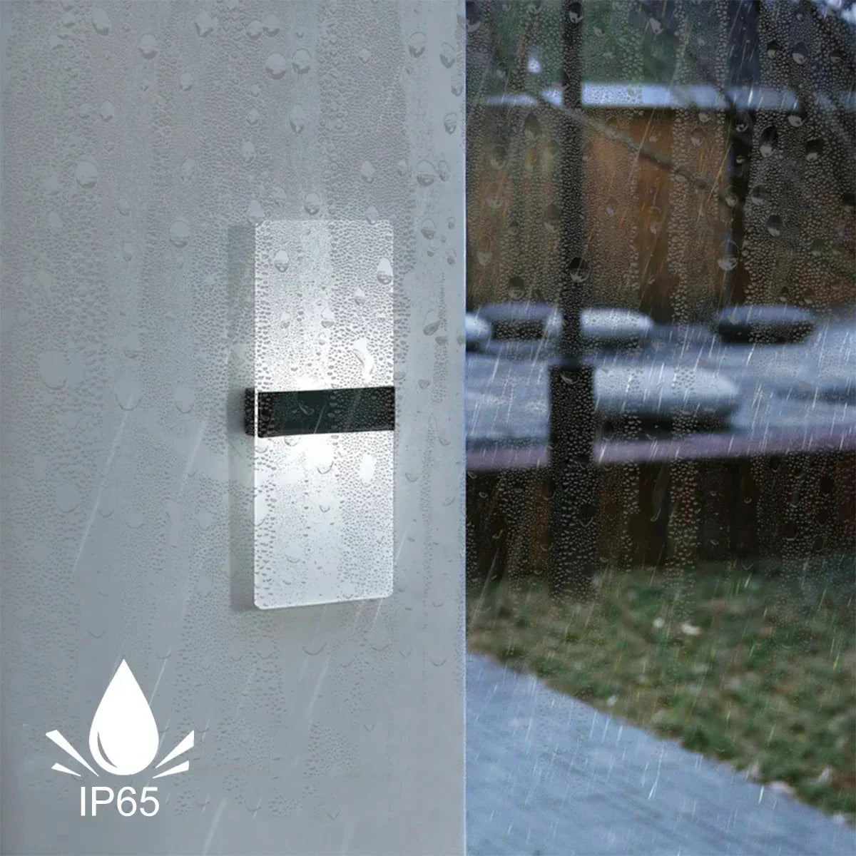 GlowNest – Solar-powered wall lamp with dual light modes (3000K & 6000K)
