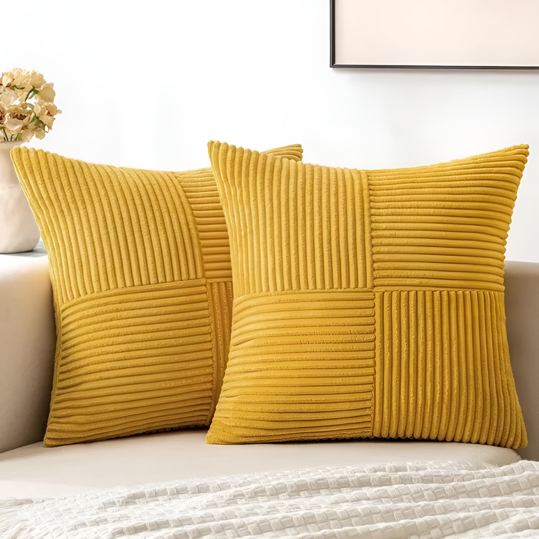 Velvaira – Luxe Throw Pillow Soft Plush Cushion for Bed Sofa or Couch Home Decor