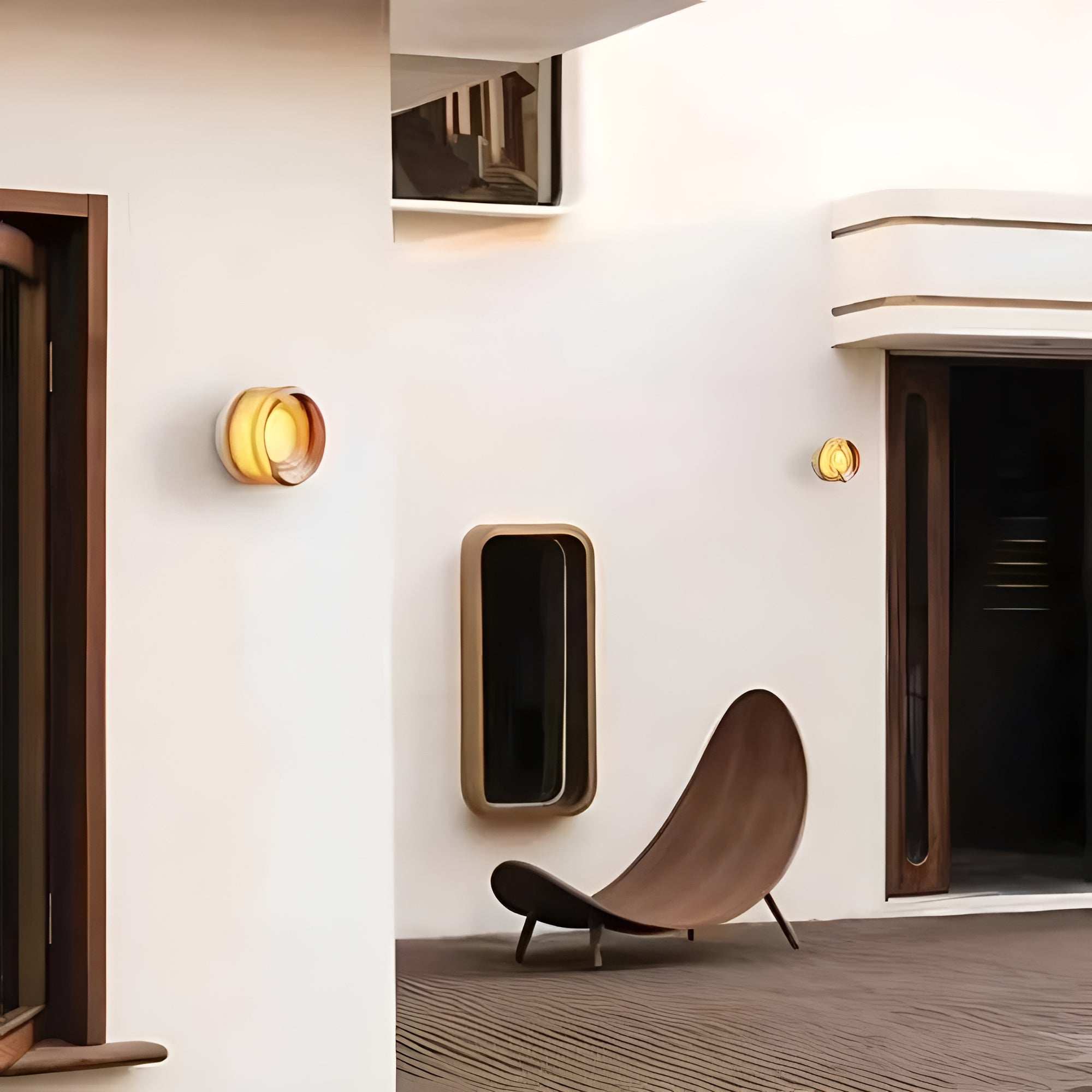 Lumiéra – Aluminium Wall Light Modern Sculptural Ambient Lamp for Bedroom Hallway Living Room