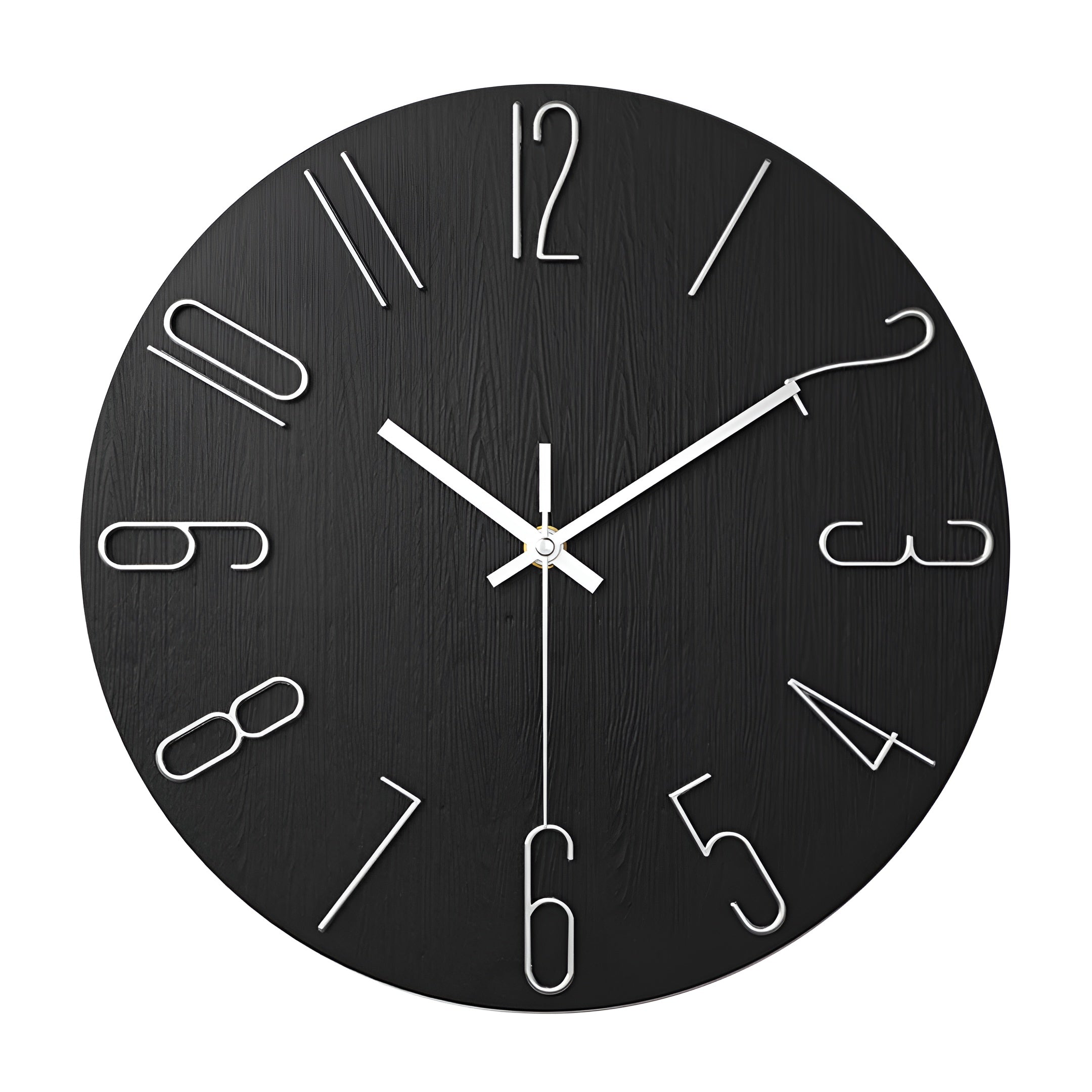 Templa – Modern Wall Clock Silent Quartz Clock for Living Room Home Decor Minimalist Design