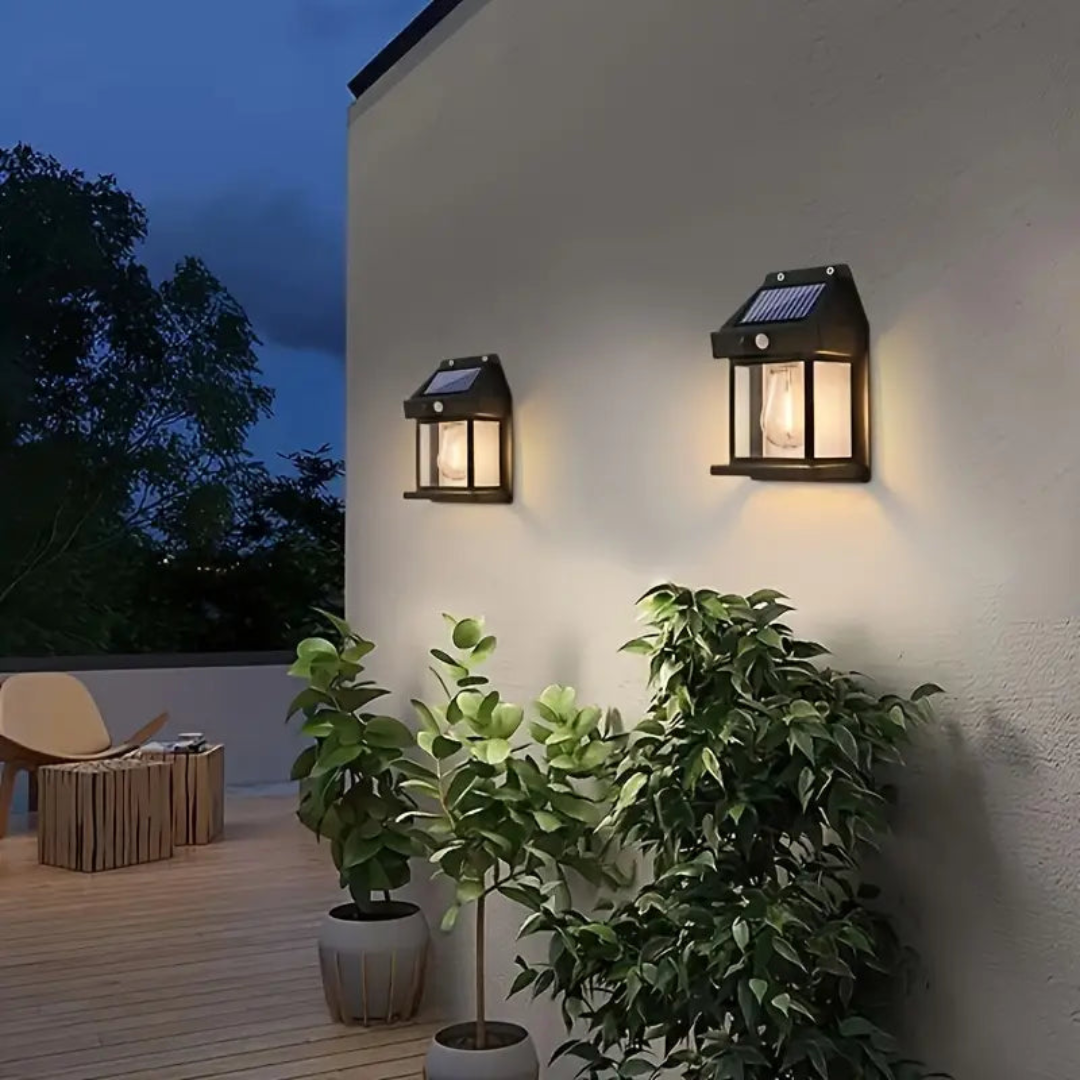 SolaraLuxe – Modern solar lighting for a refined outdoor glow
