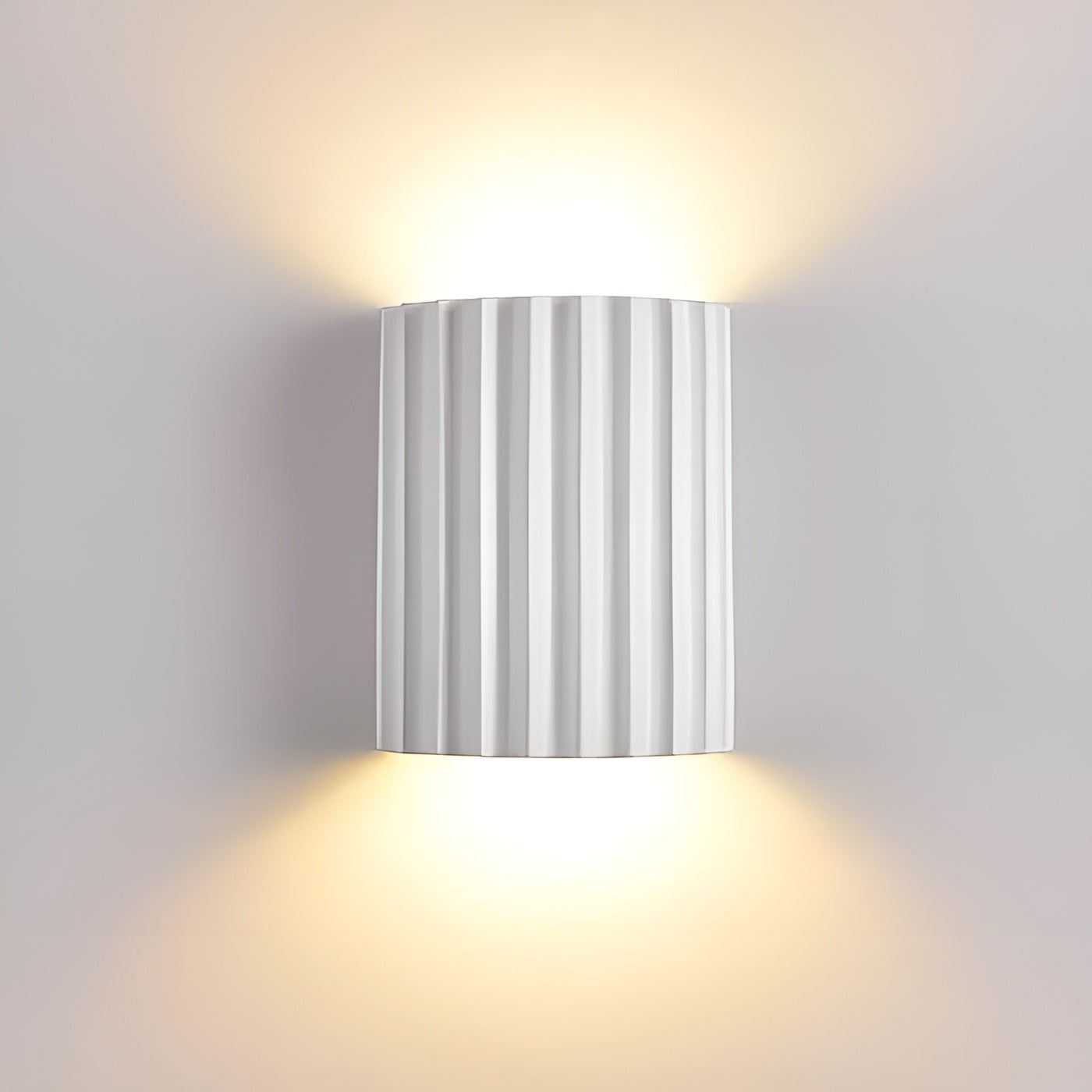 LumaWave – Resin Wall Lamp Modern Wavy Light Fixture with G9 LED