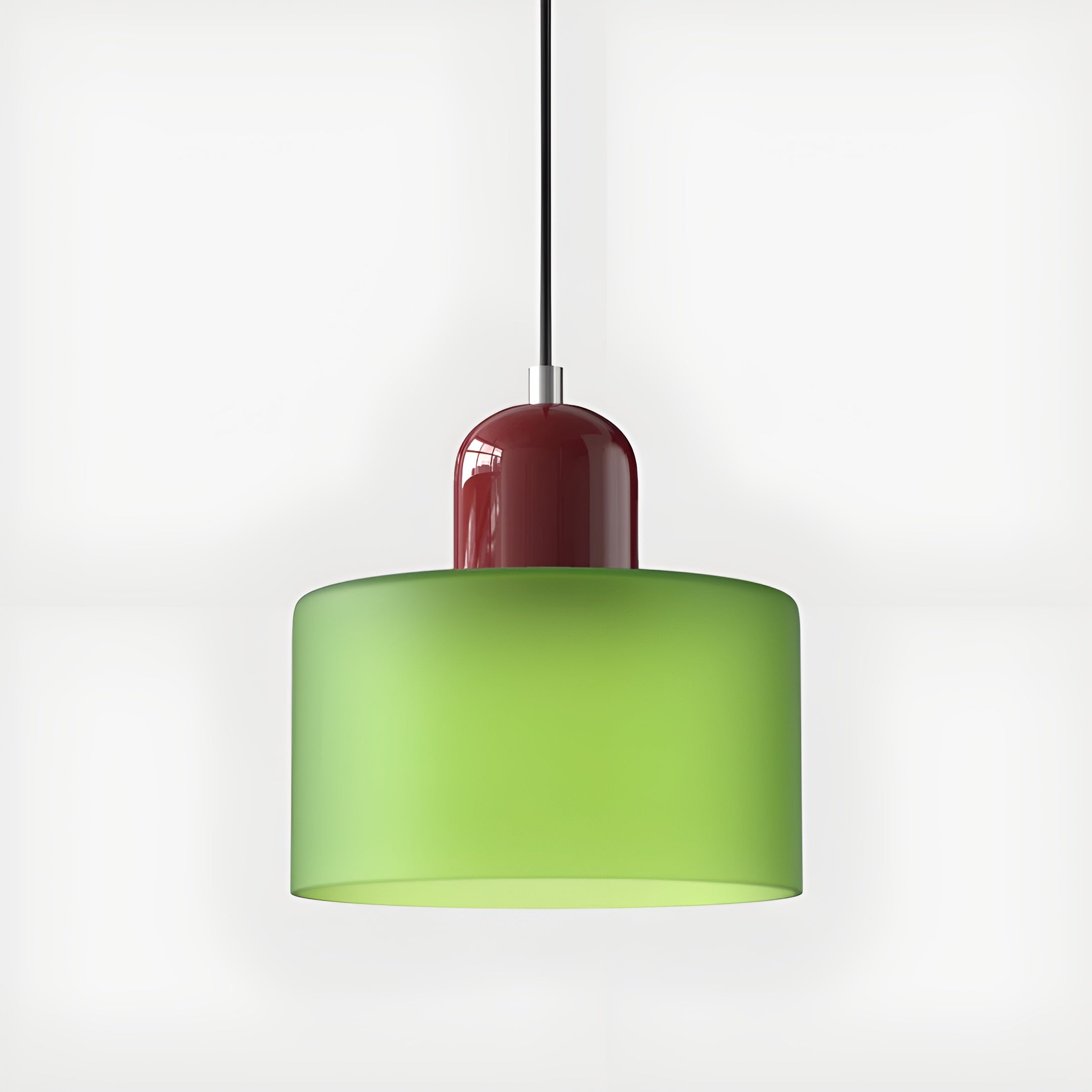 Veluma – Retro Pendant Lamp Colorful Glass Light Fixture for Indoor Use