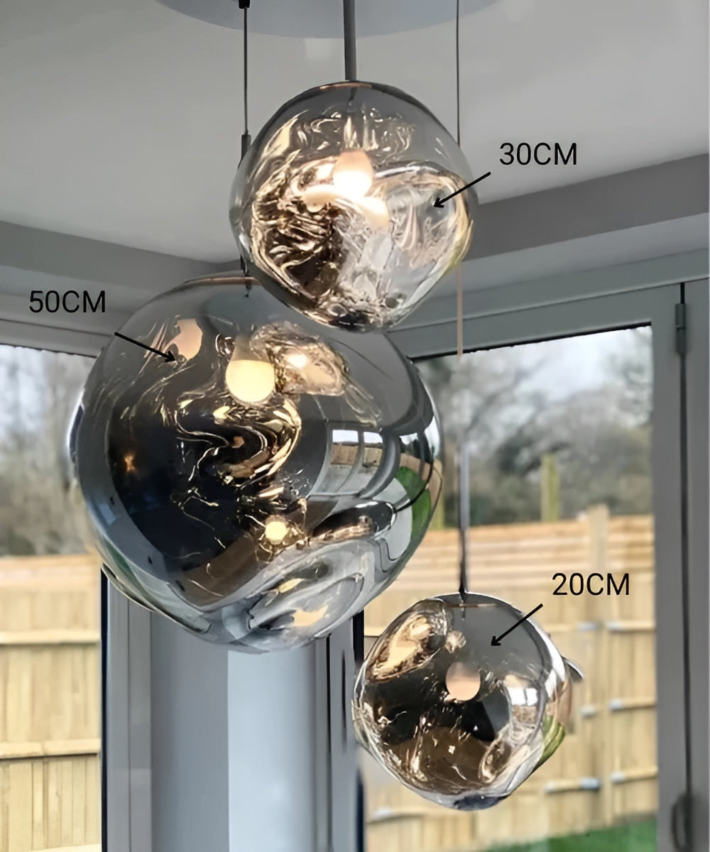 LumiMarble – Macaron Deco Pendant Light a Modern Reflective Home Lighting