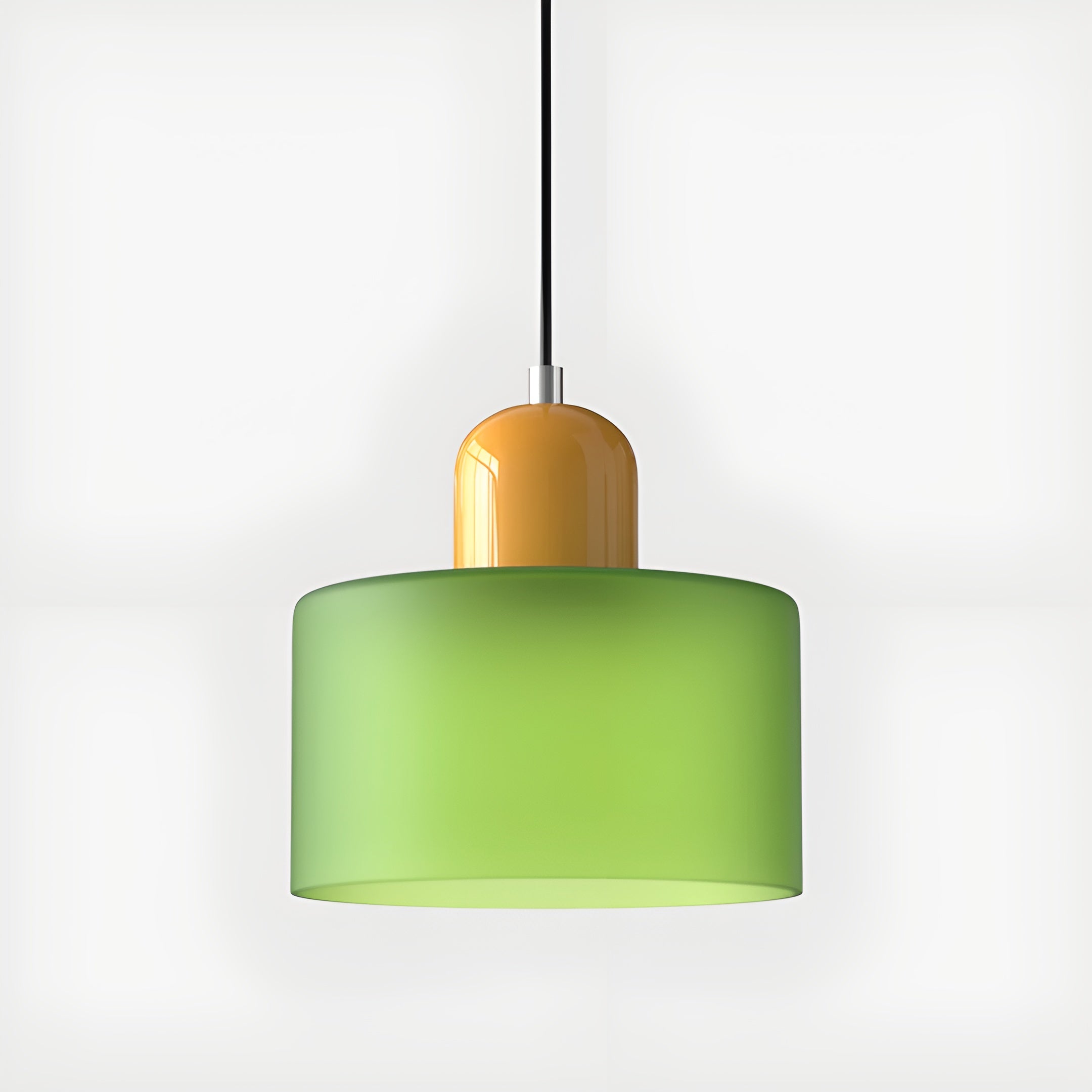 Veluma – Retro Pendant Lamp Colorful Glass Light Fixture for Indoor Use