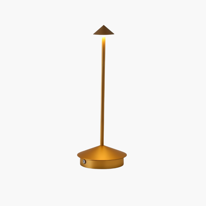 PineGlow – Waterproof rechargeable wireless LED table lamp for indoor & outdoor ambient lighting