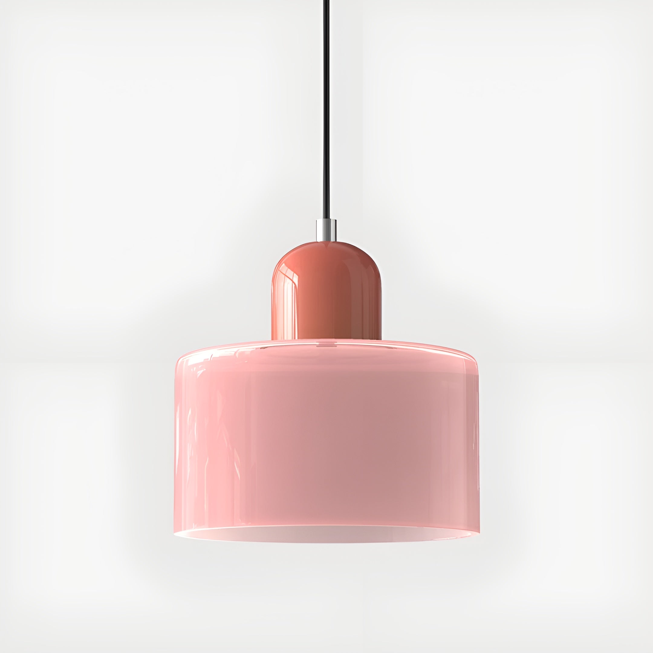 Veluma – Retro Pendant Lamp Colorful Glass Light Fixture for Indoor Use