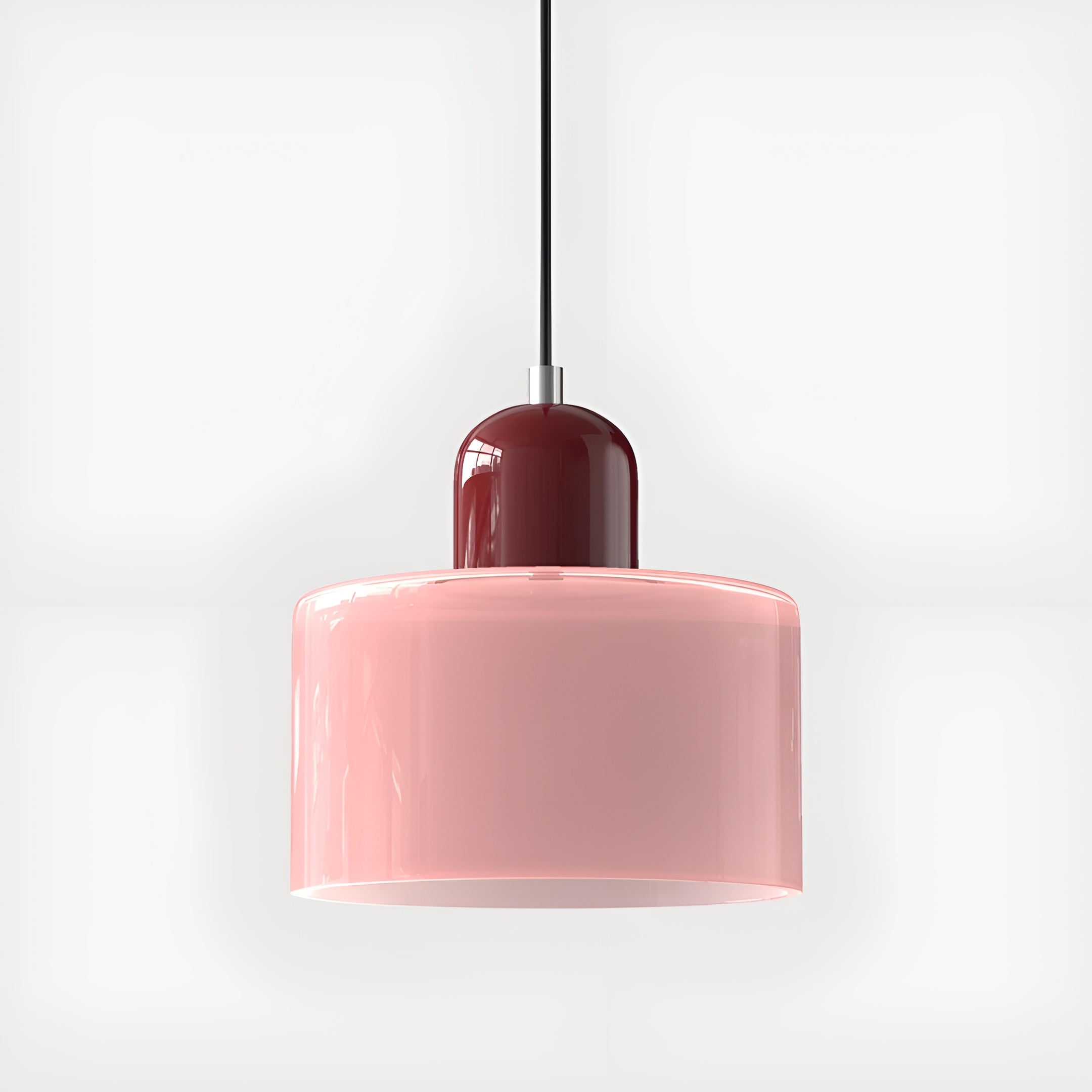 Veluma – Retro Pendant Lamp Colorful Glass Light Fixture for Indoor Use