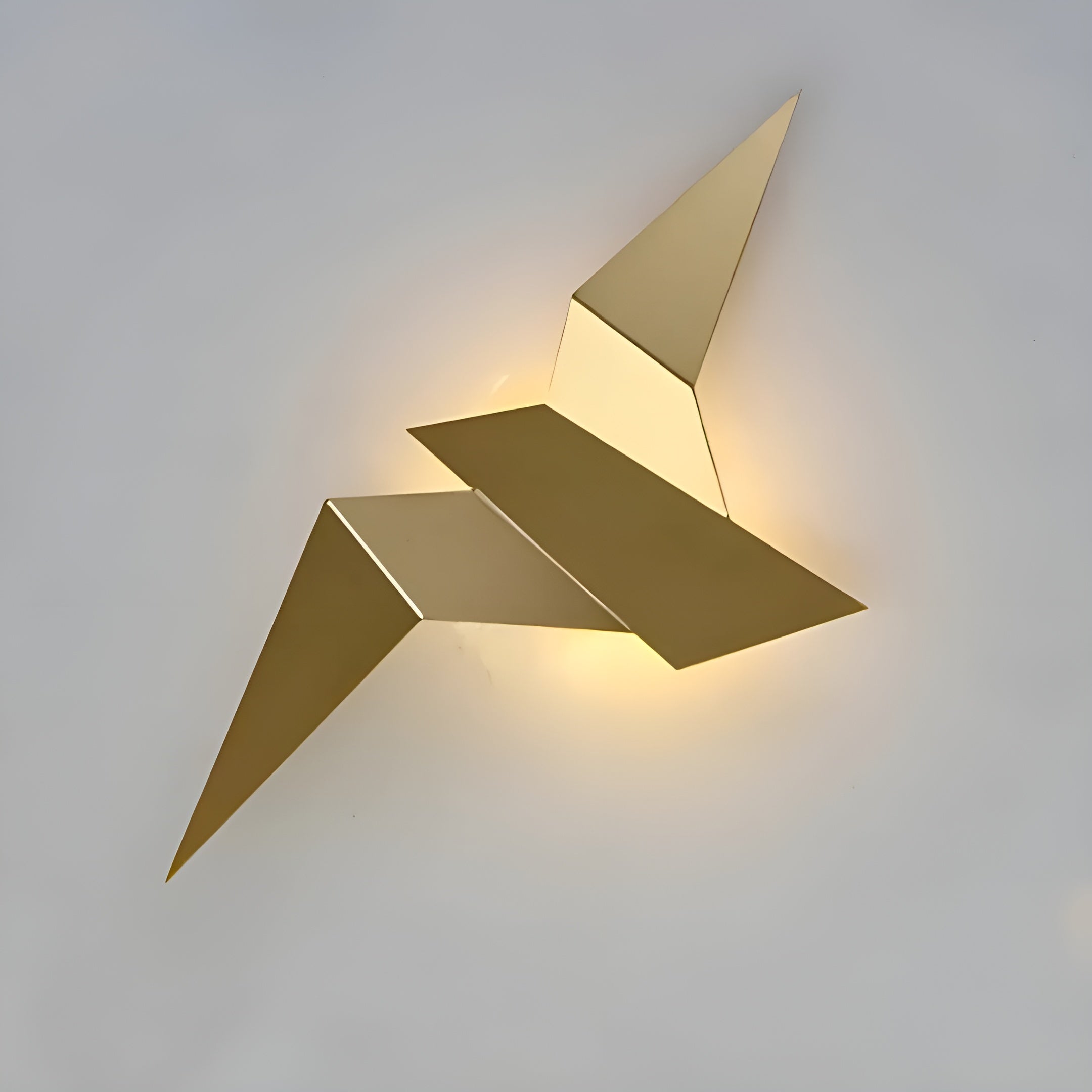 OrigamiGlow – Origami Wall Lamp Modern Sculptural LED Wall Light for Home