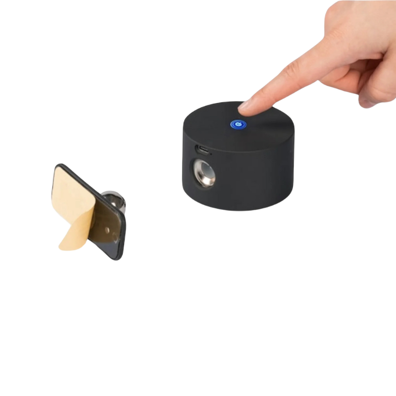 OrbitGlow – Wireless 360° LED wall light for modern living