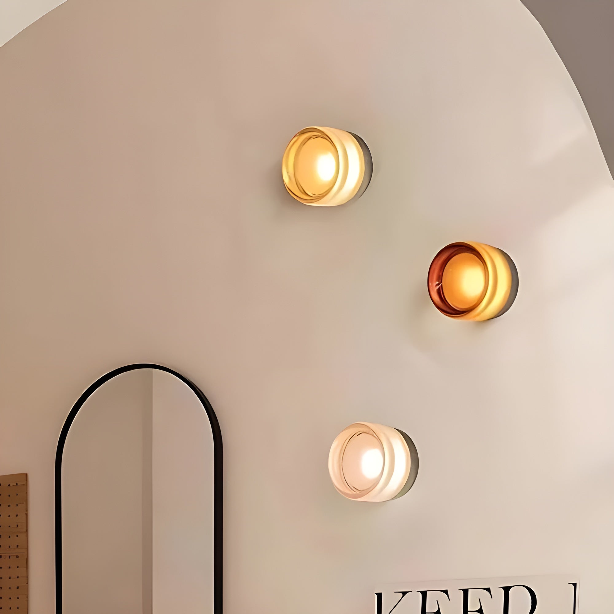 Lumiéra – Aluminium Wall Light Modern Sculptural Ambient Lamp for Bedroom Hallway Living Room