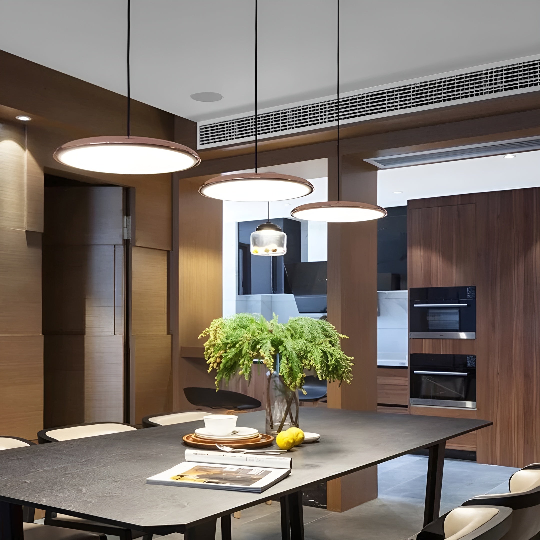Nordvera – Scandinavian Pendant Lamp Warm LED Hanging Light for Dining Kitchen Living Room