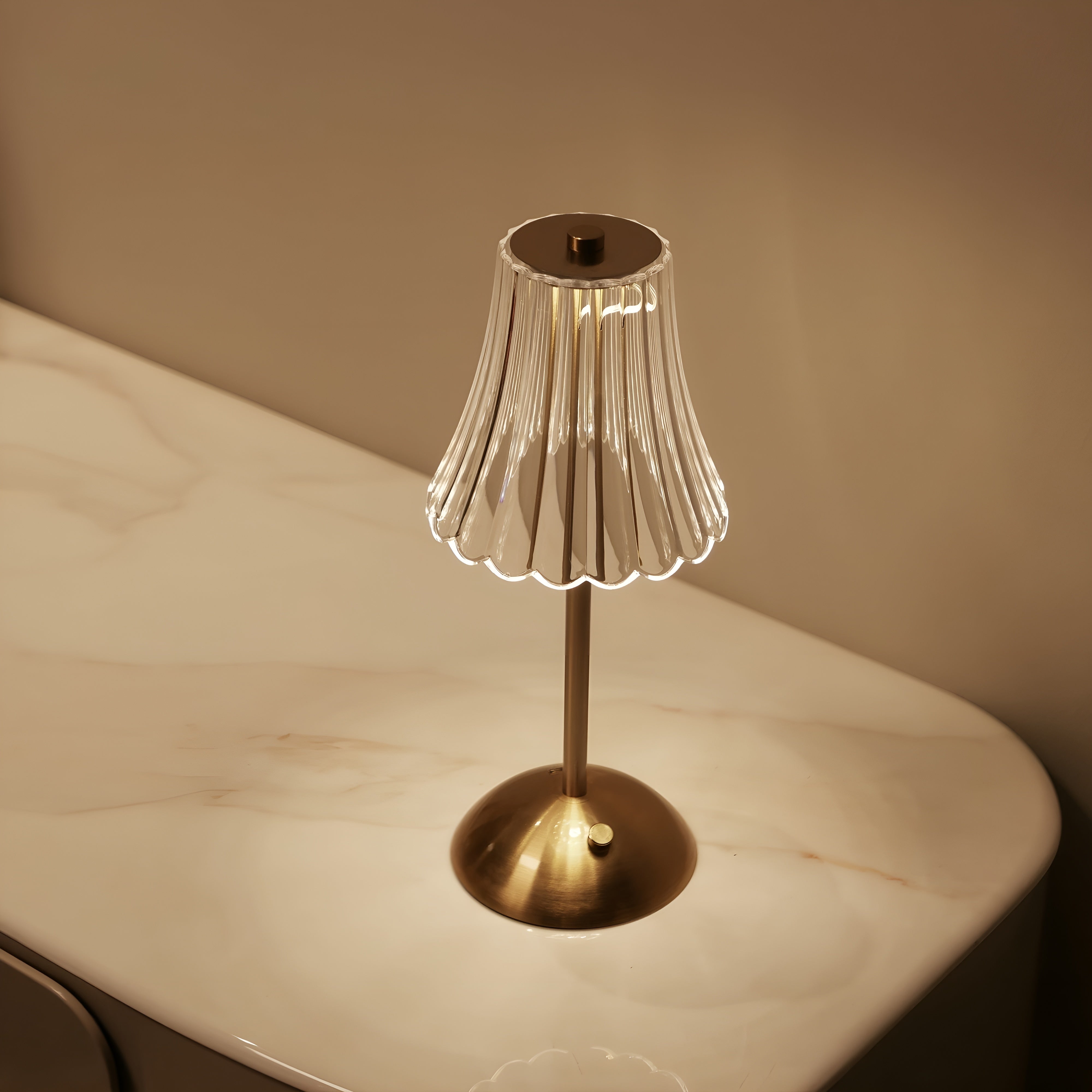 AuraLume β Dimmable LED Table Lamp with USB Rechargeable Touch Sensor Light