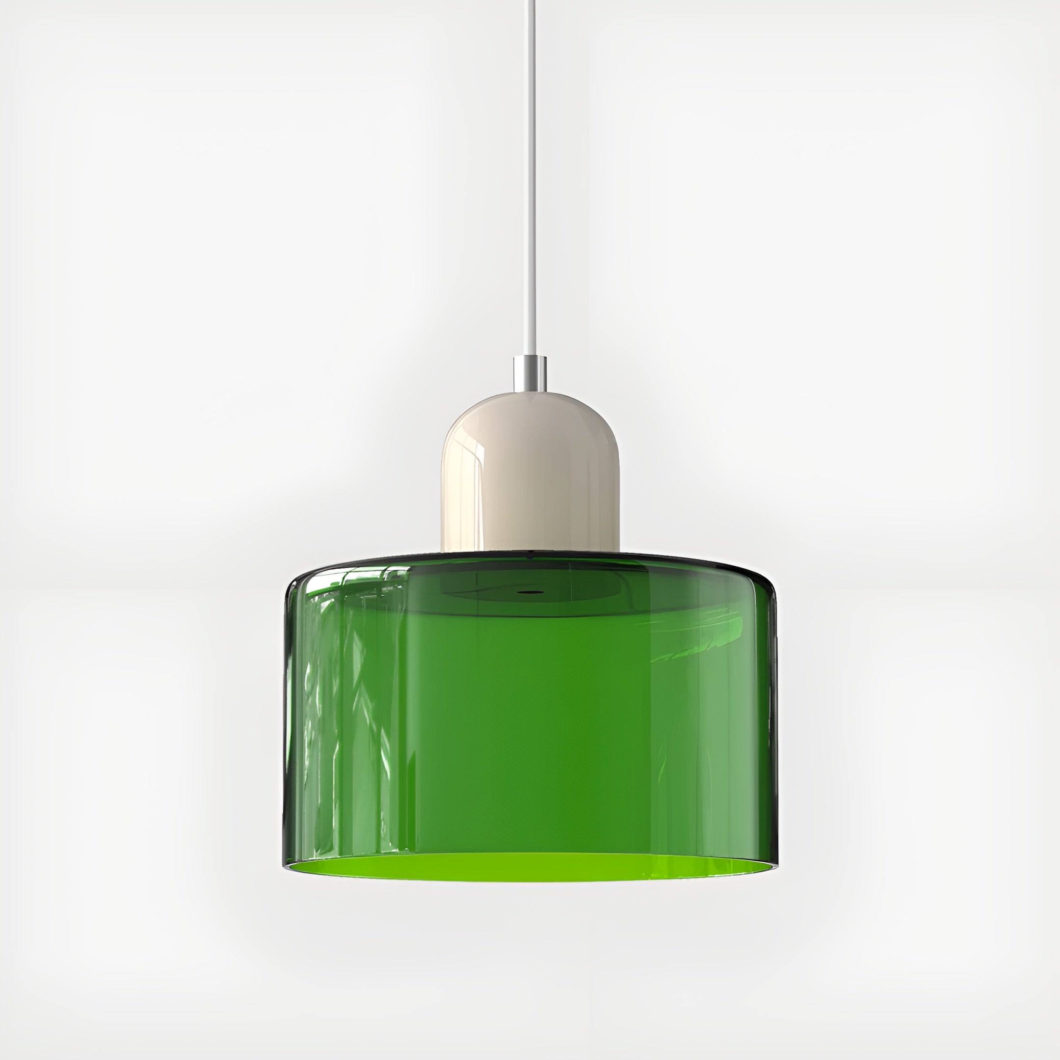 Veluma – Retro Pendant Lamp Colorful Glass Light Fixture for Indoor Use