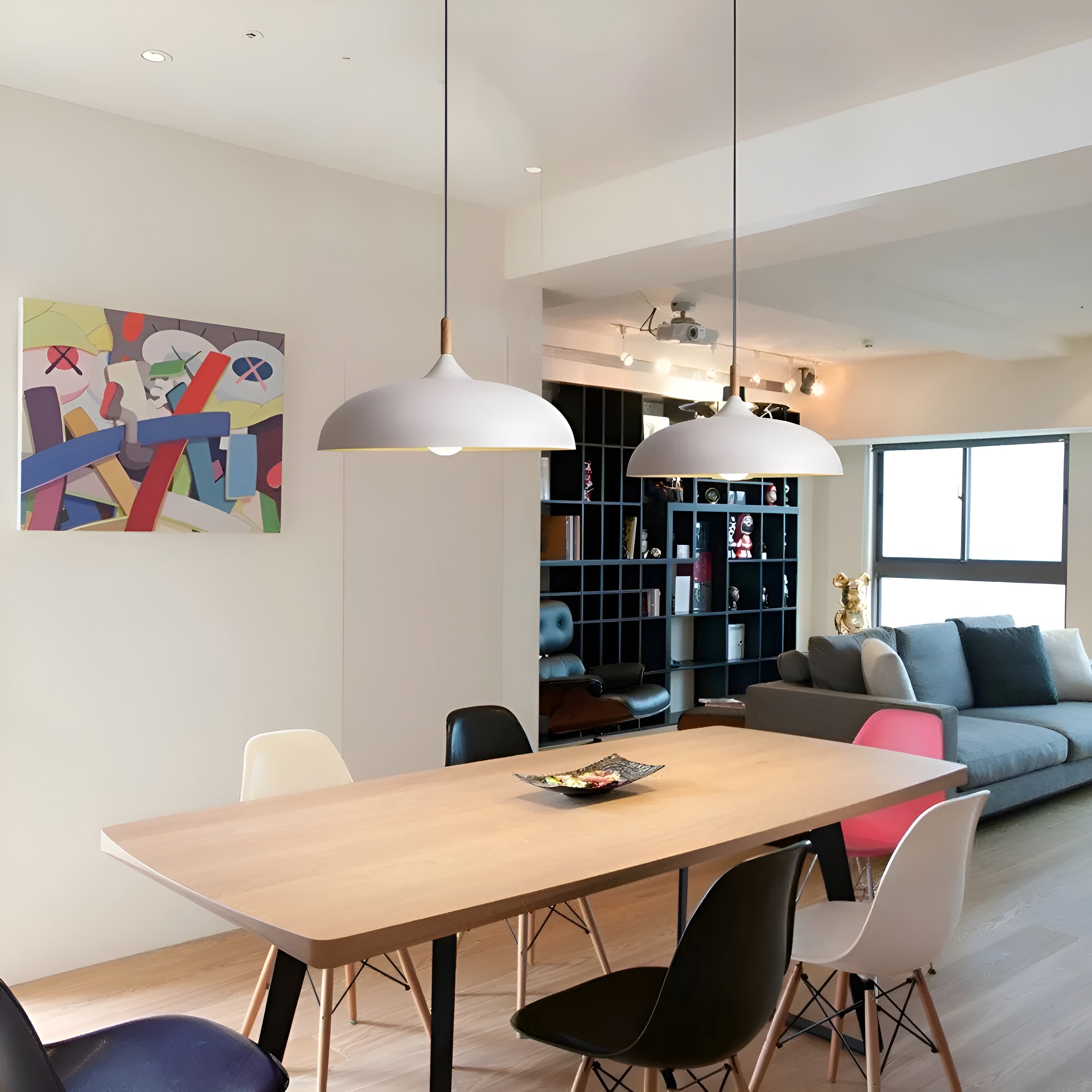 LumaNord – Scandinavian Chandelier Modern Aluminum Ceiling Light Fixture