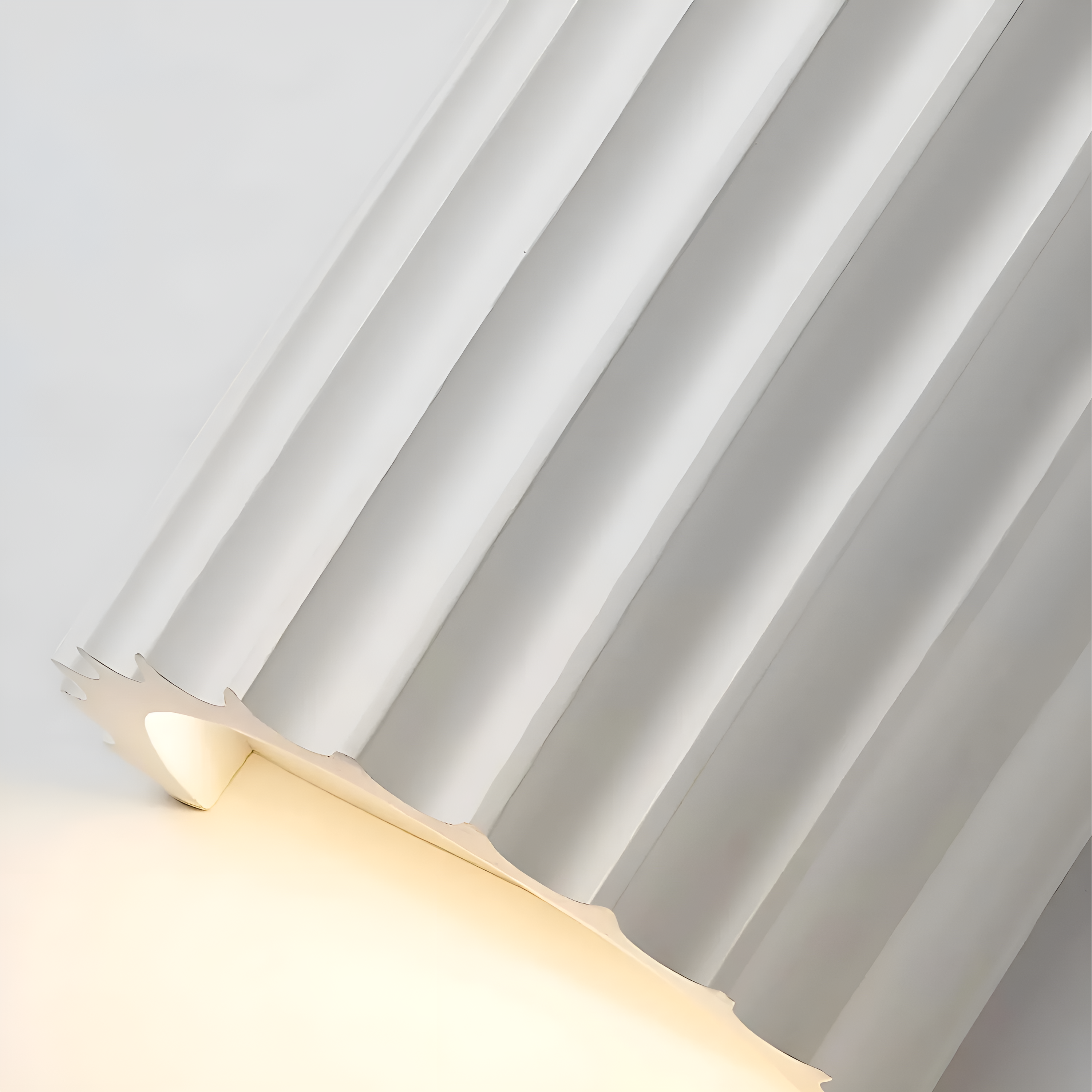 LumaWave – Resin Wall Lamp Modern Wavy Light Fixture with G9 LED