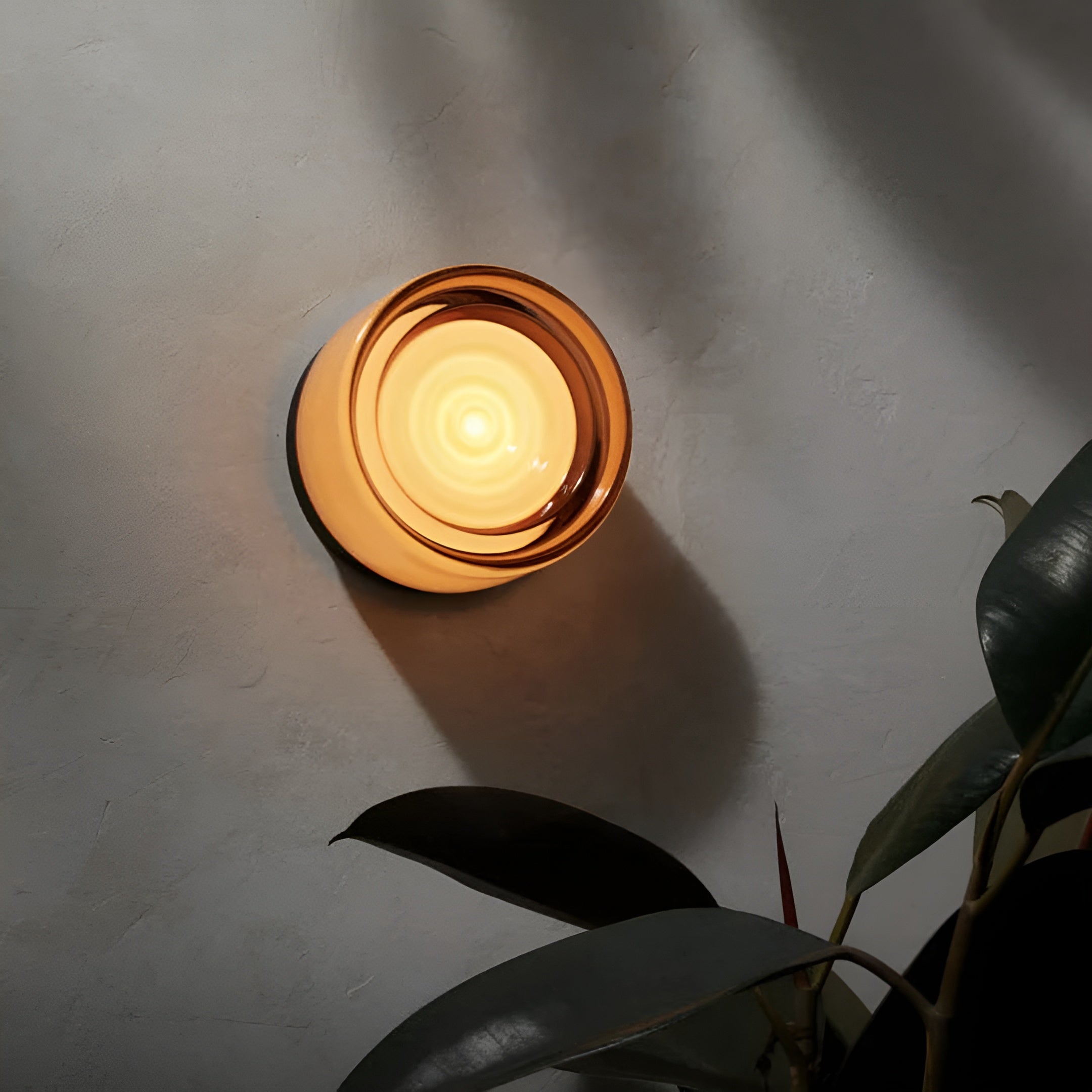 GleamAura – Modern Scandinavian Wall Lamp with Warm LED Lighting