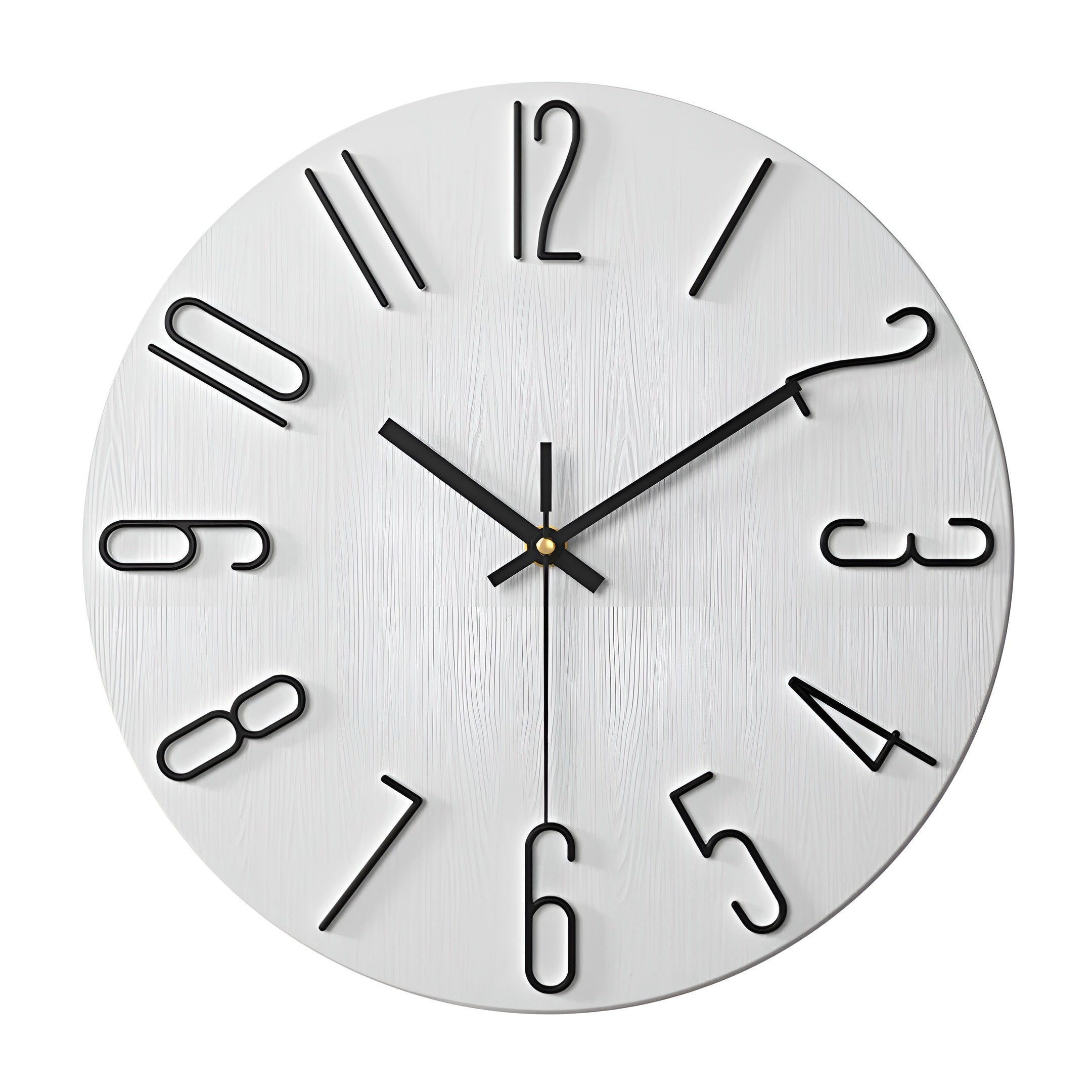 Templa – Modern Wall Clock Silent Quartz Clock for Living Room Home Decor Minimalist Design