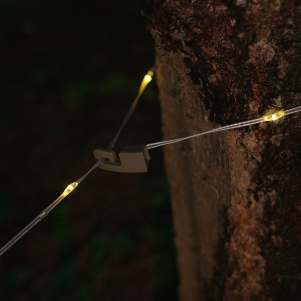WanderBeam – Rechargeable waterproof LED string light with touch control for outdoor & Indoor use