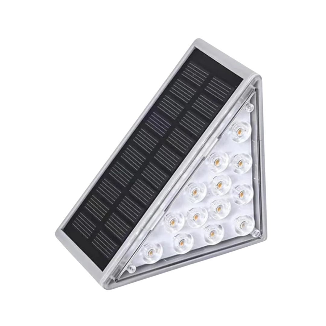 TriangleGlow – Solar lighting for effortless outdoor ambiance
