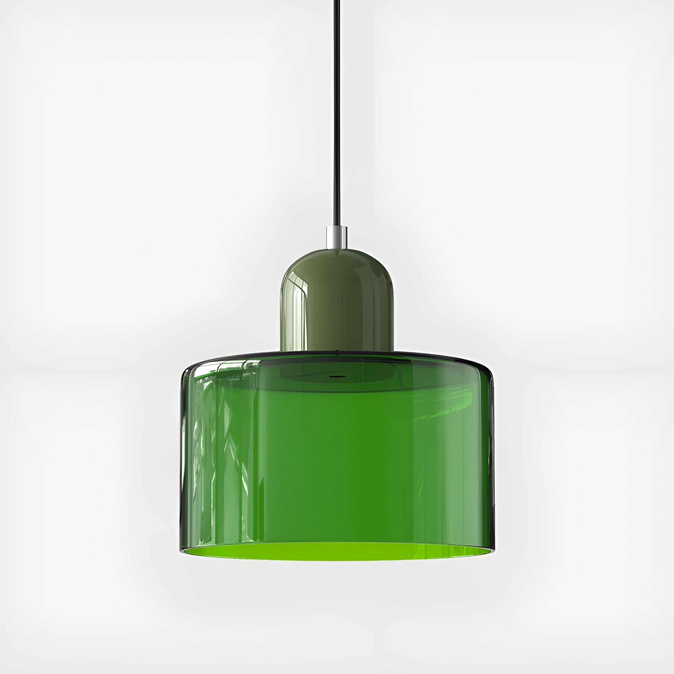 Veluma – Retro Pendant Lamp Colorful Glass Light Fixture for Indoor Use