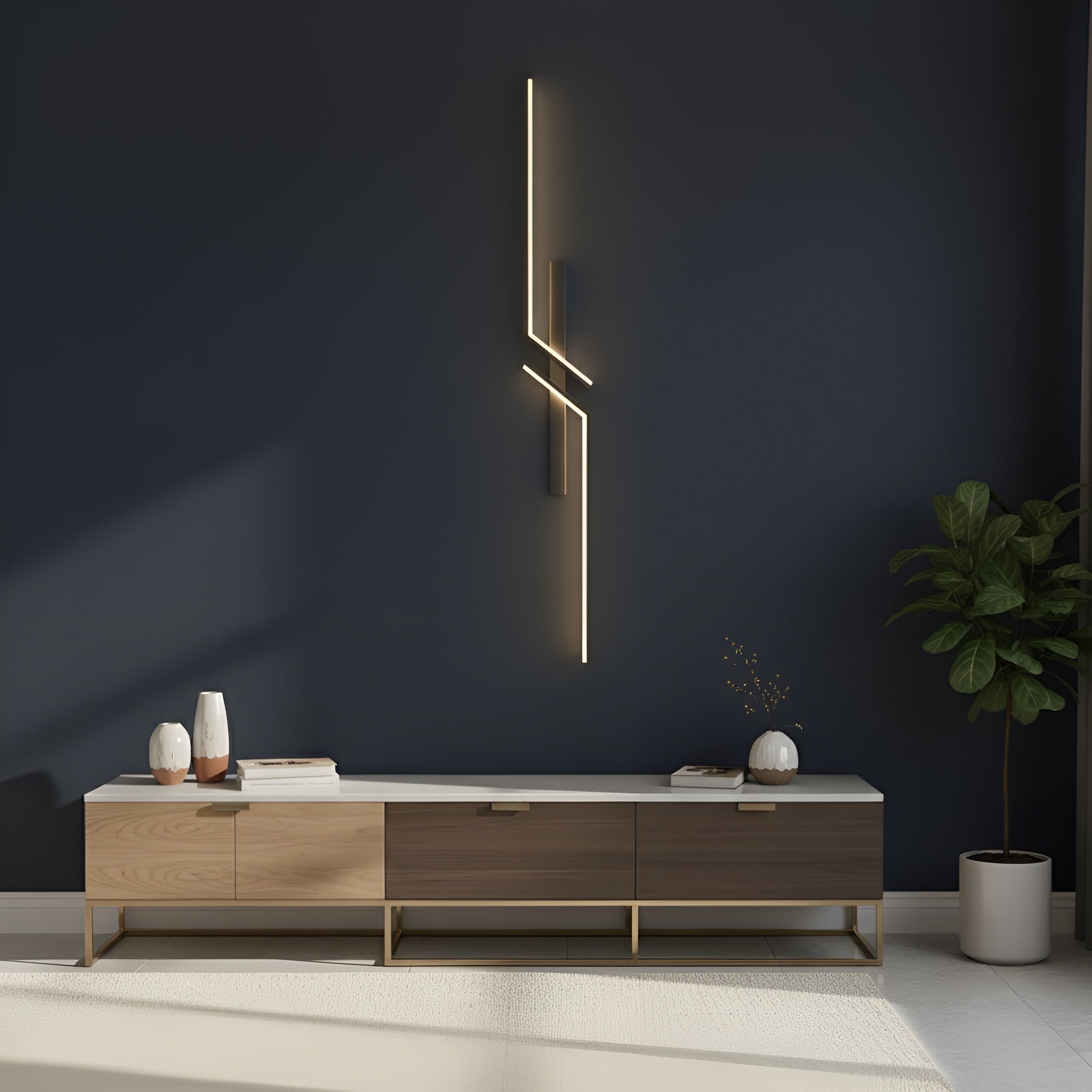 LumiMensah – Modern Wall Lamp with Soft Ambient LED Lighting