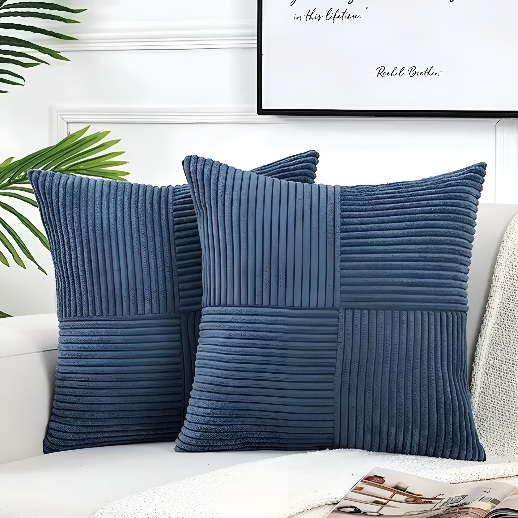 Velvaira – Luxe Throw Pillow Soft Plush Cushion for Bed Sofa or Couch Home Decor