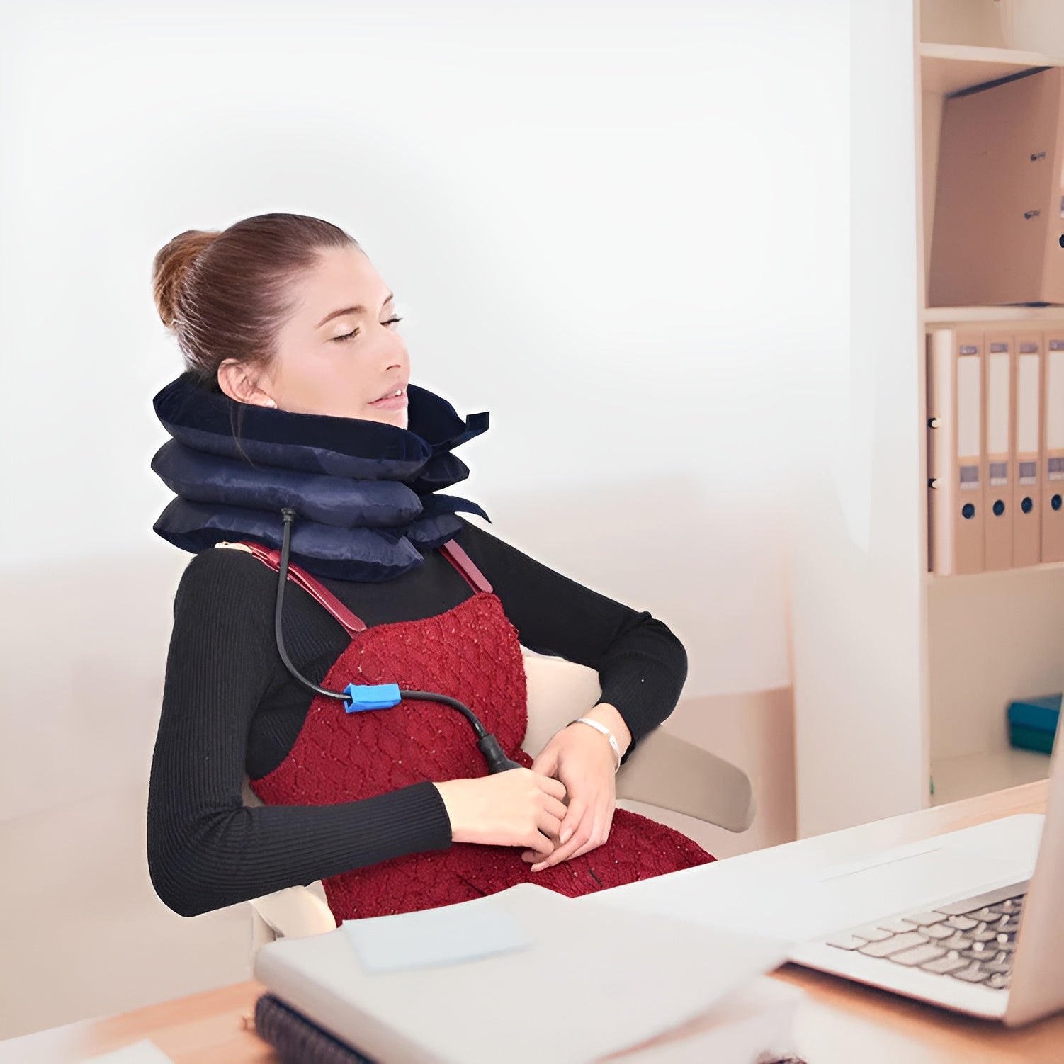 AirCervix – Cervical Neck Stretcher for Comfortable Traction Support