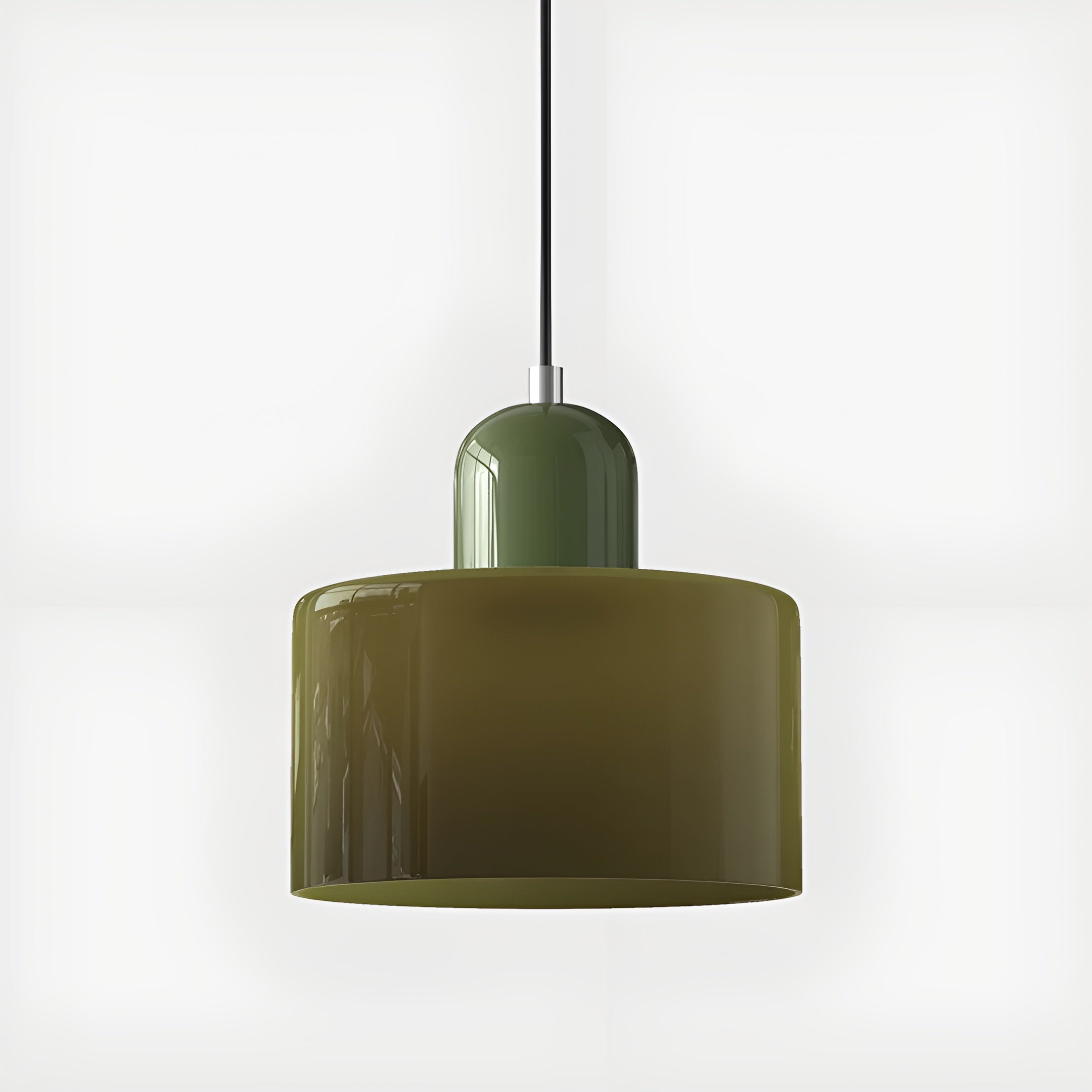 Veluma – Retro Pendant Lamp Colorful Glass Light Fixture for Indoor Use