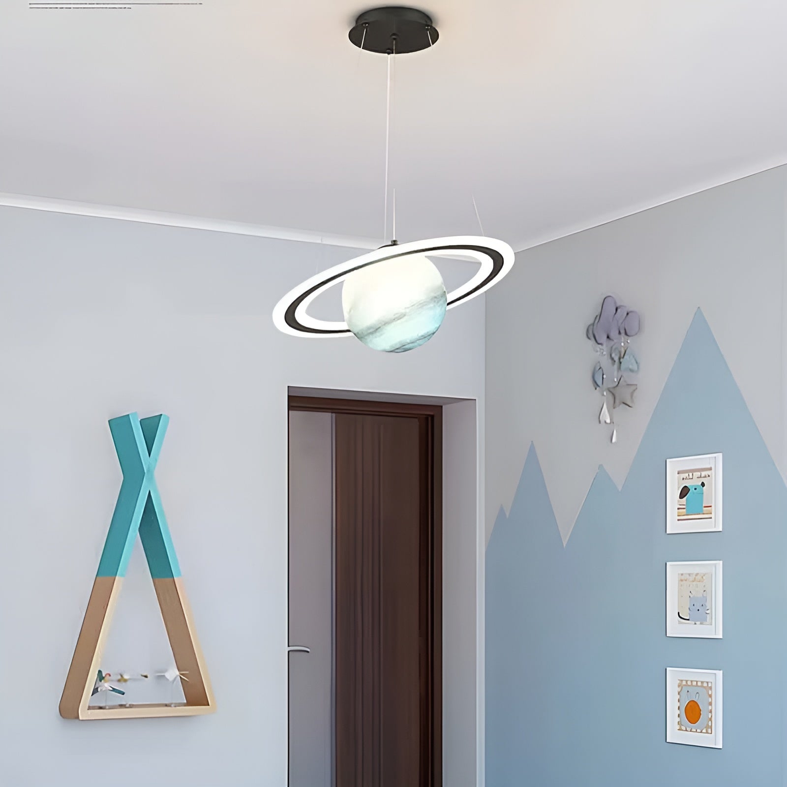 CosmoDream – Planet Pendant Light for Cozy Children's Room Lighting